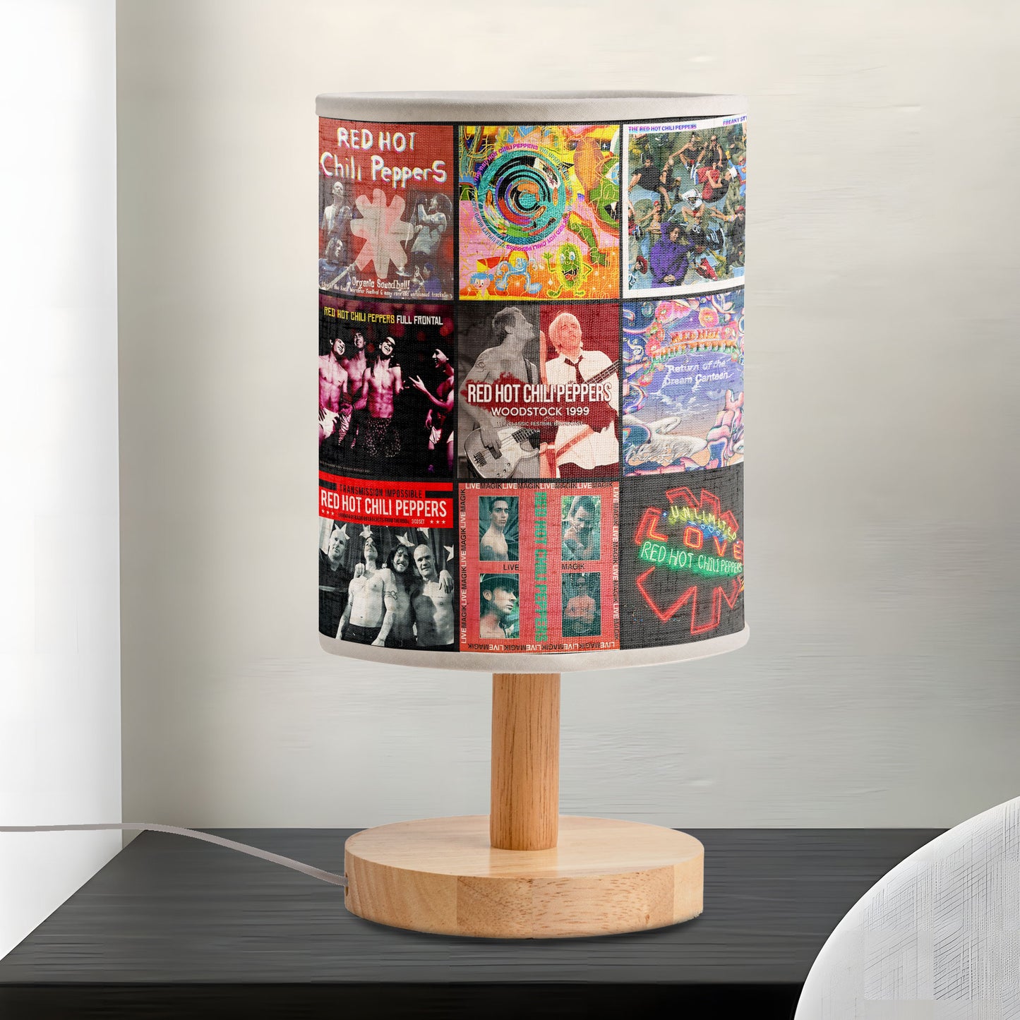 Red Hot Chili Peppers Album Cover Lamp – Funk Rock Music Night Light