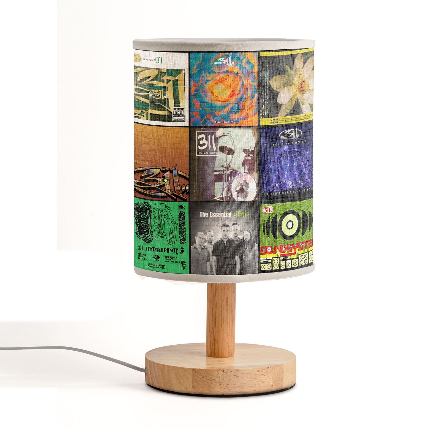 311 Album Cover Lamp – Alternative Rock Reggae Fusion Night Light