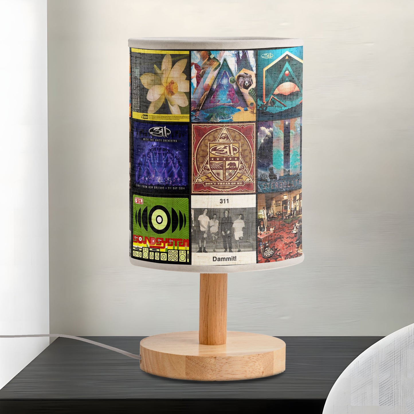 311 Album Cover Lamp – Alternative Rock Reggae Fusion Night Light