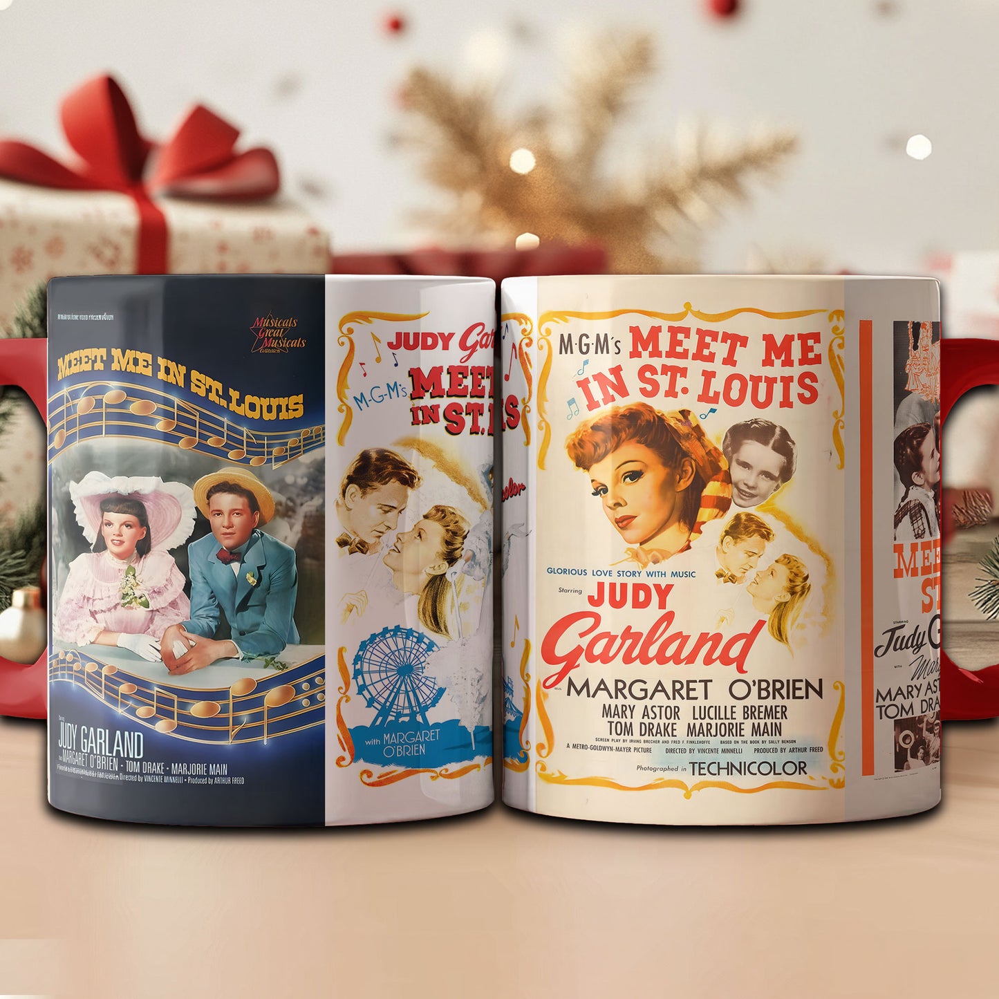 Meet Me in St. Louis Movie Poster Accent Mug – Judy Garland Classic Musical