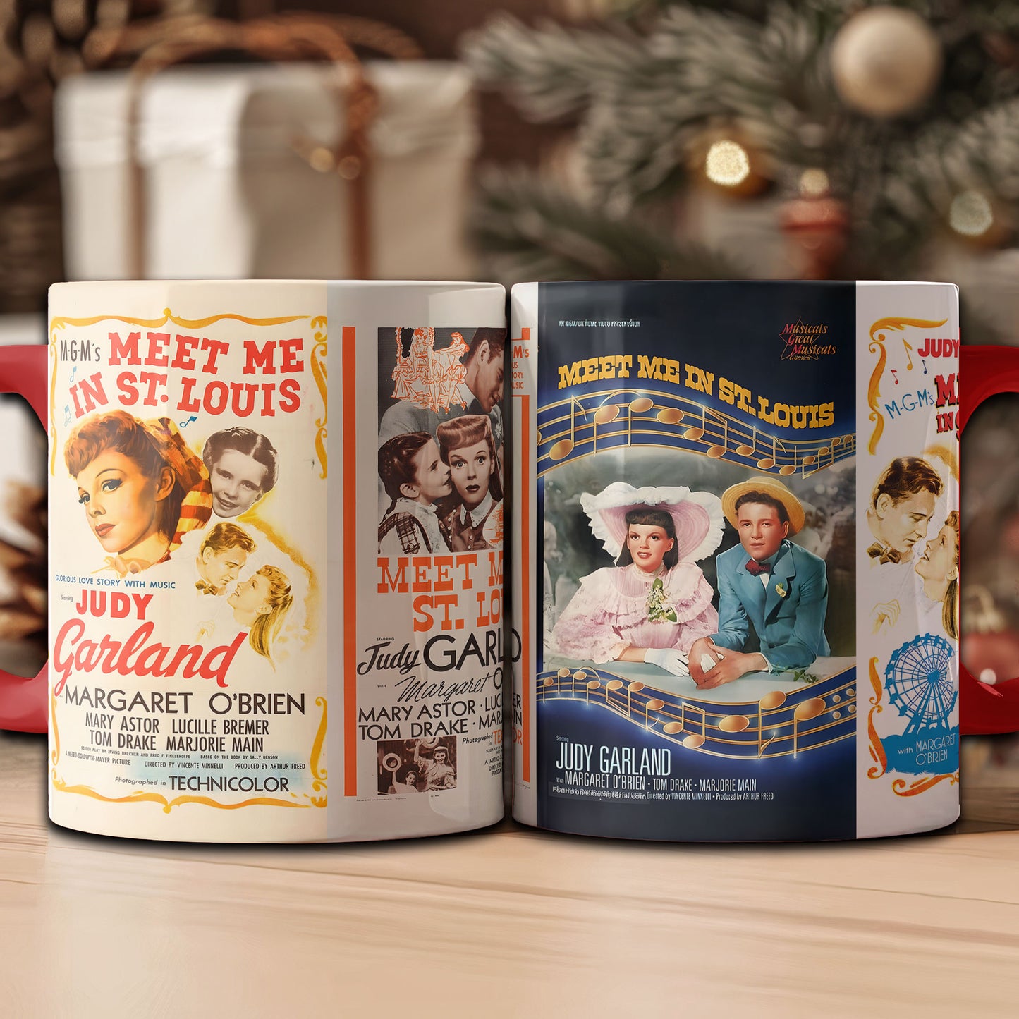 Meet Me in St. Louis Movie Poster Accent Mug – Judy Garland Classic Musical