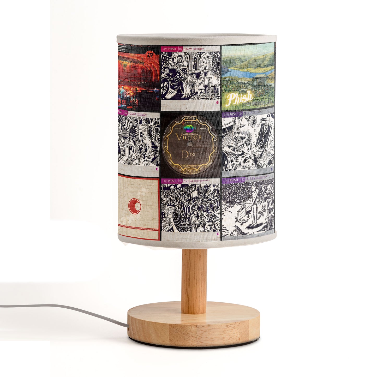 Phish Album Cover Lamp – Jam Band Music Fan Table Light