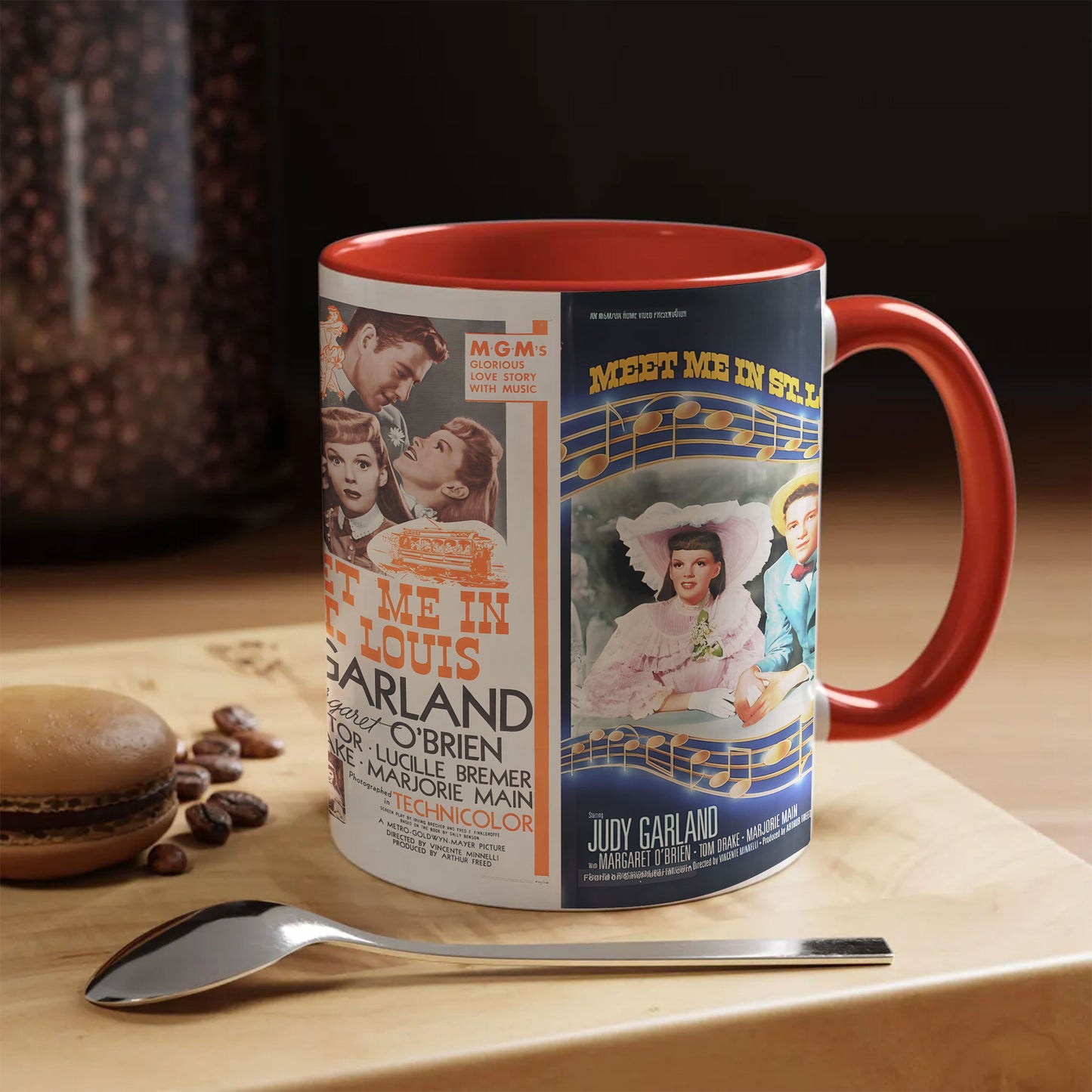 Meet Me in St. Louis Movie Poster Accent Mug – Judy Garland Classic Musical