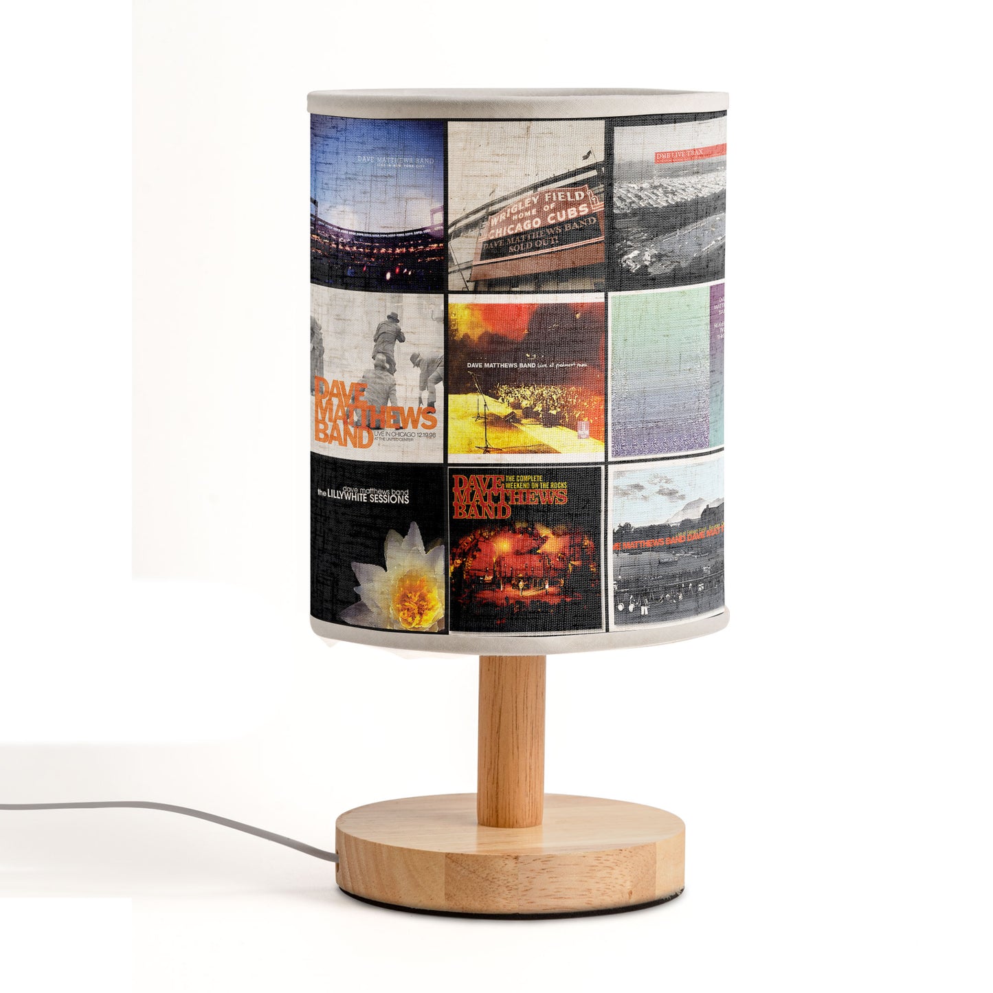 Dave Matthews Band Album Cover Lamp – Rock Music Fan Table Light