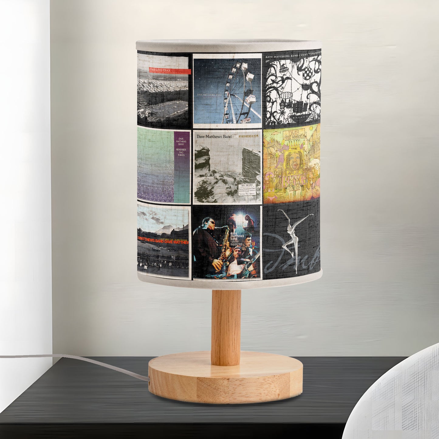 Dave Matthews Band Album Cover Lamp – Rock Music Fan Table Light