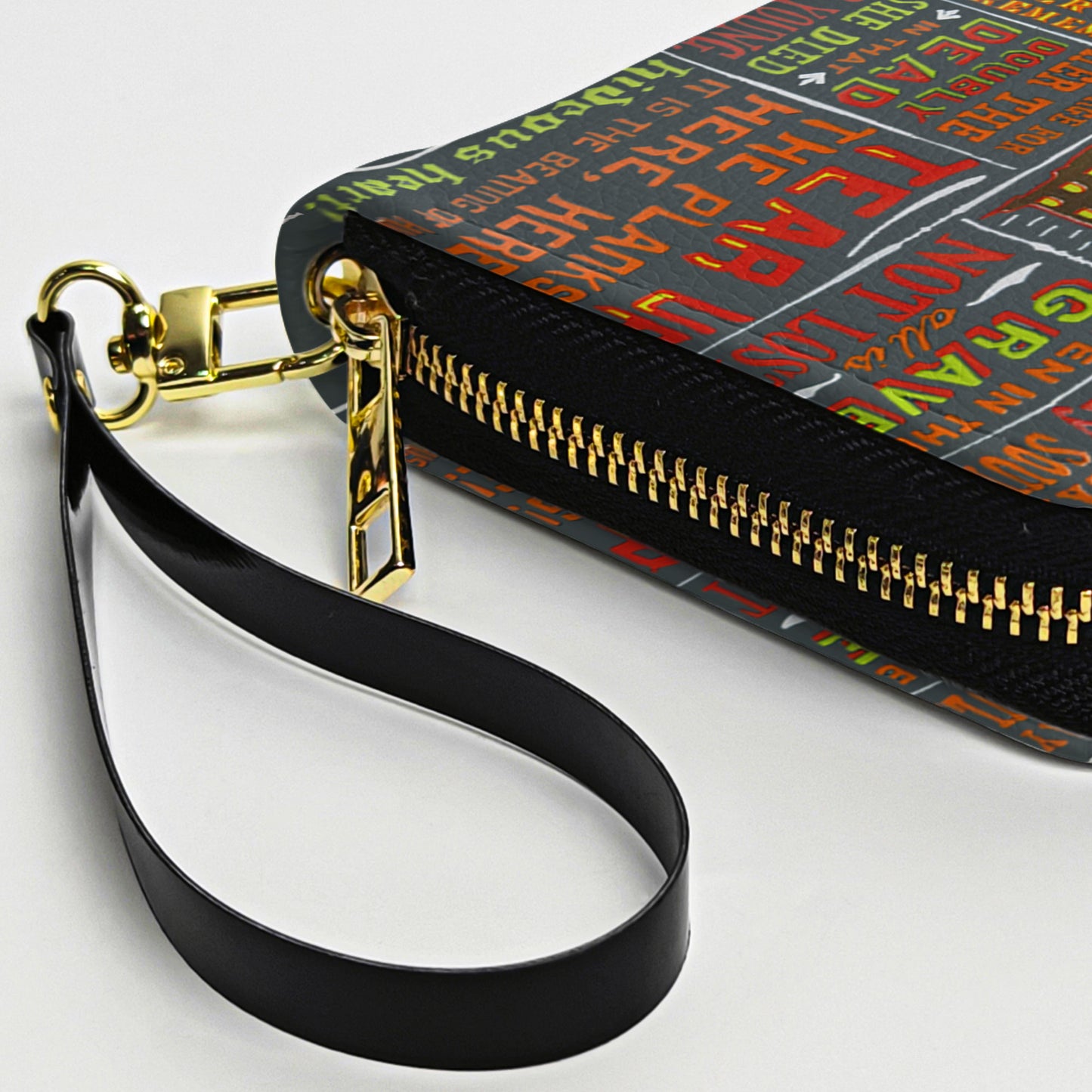 Edgar Allan Poe Horror Literature Wallet – Gothic Quote Design