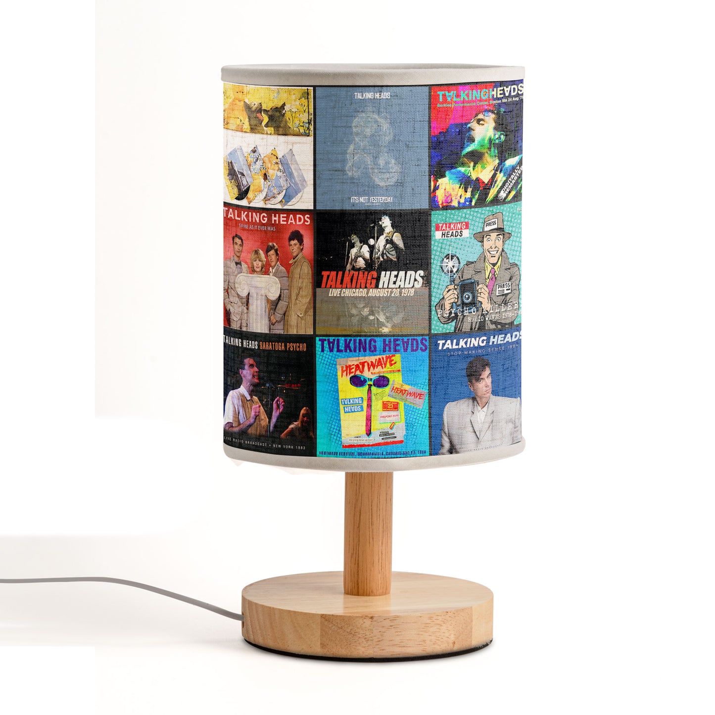 🎶 Talking Heads Album Cover Lamp – Retro New Wave Lighting