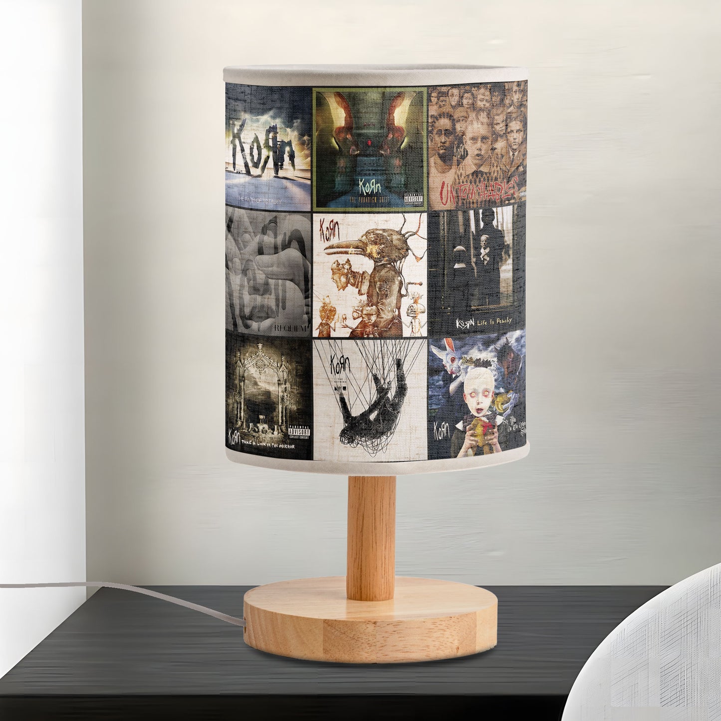 Korn Album Cover Lamp – Rock Music Inspired Home Decor