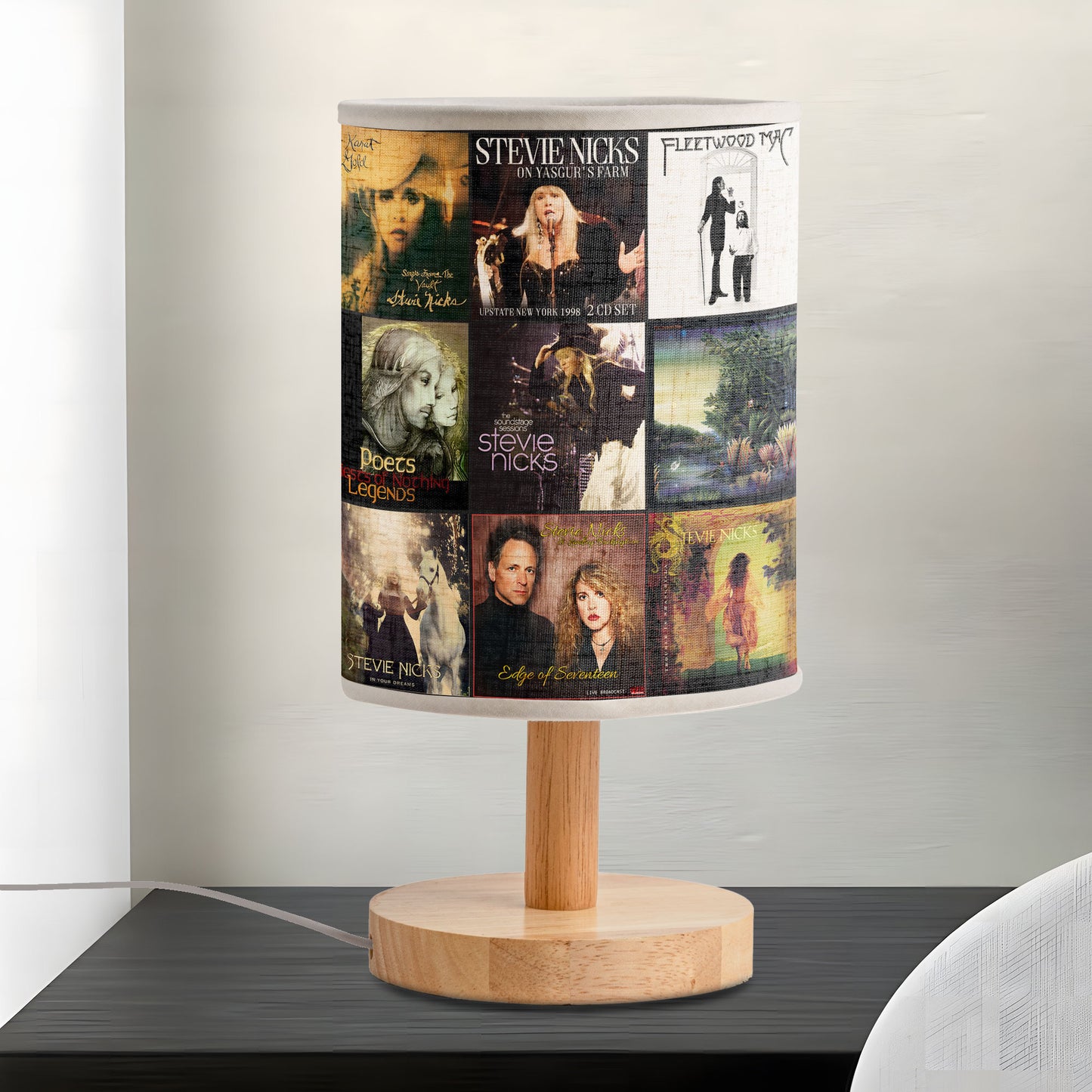 Stevie Nicks Album Fabric Lamp – Light Up the Magic