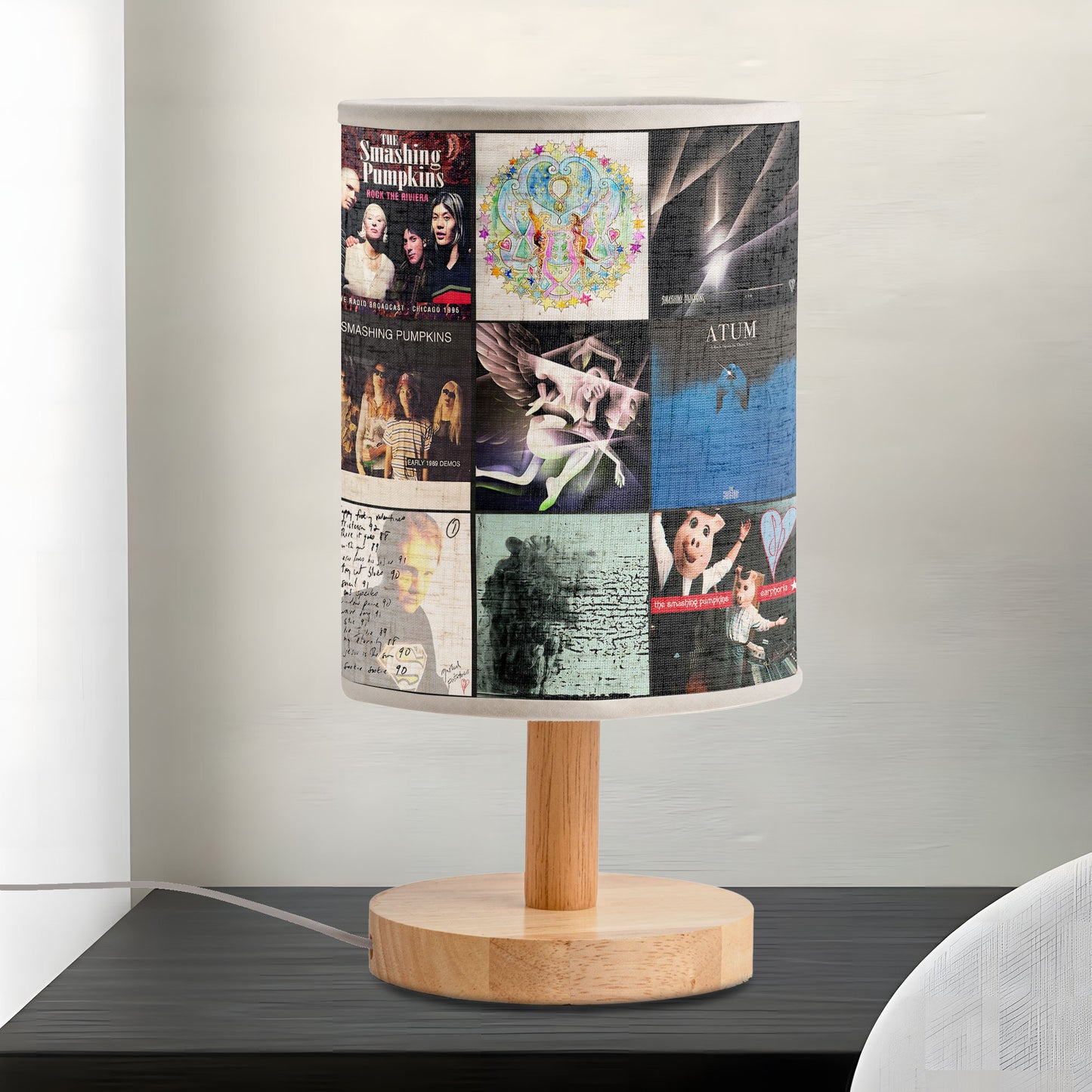 The Smashing Pumpkins Album Lamp – Illuminate with Alternative Spirit