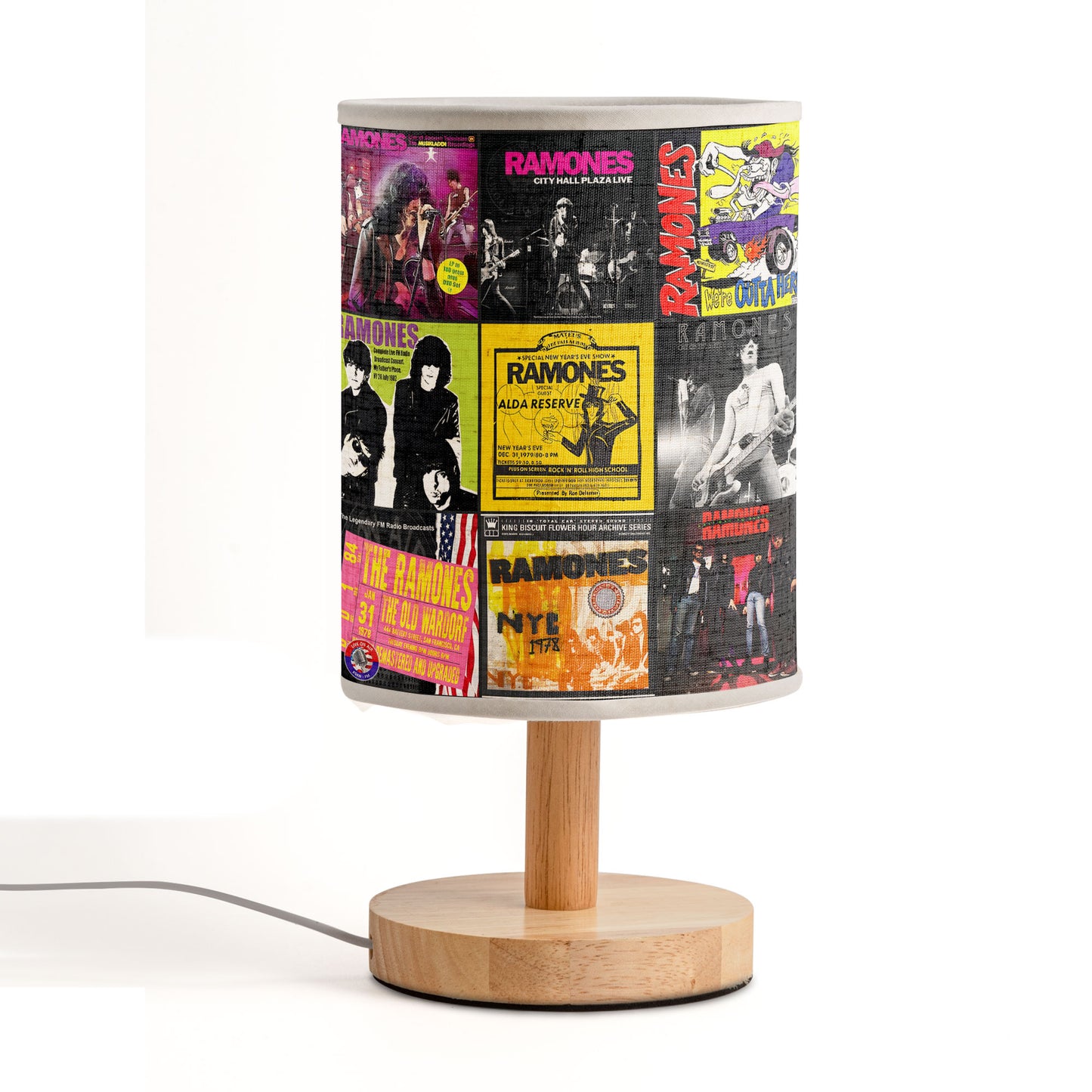⚡ Ramones Album Art Decorative Lamp