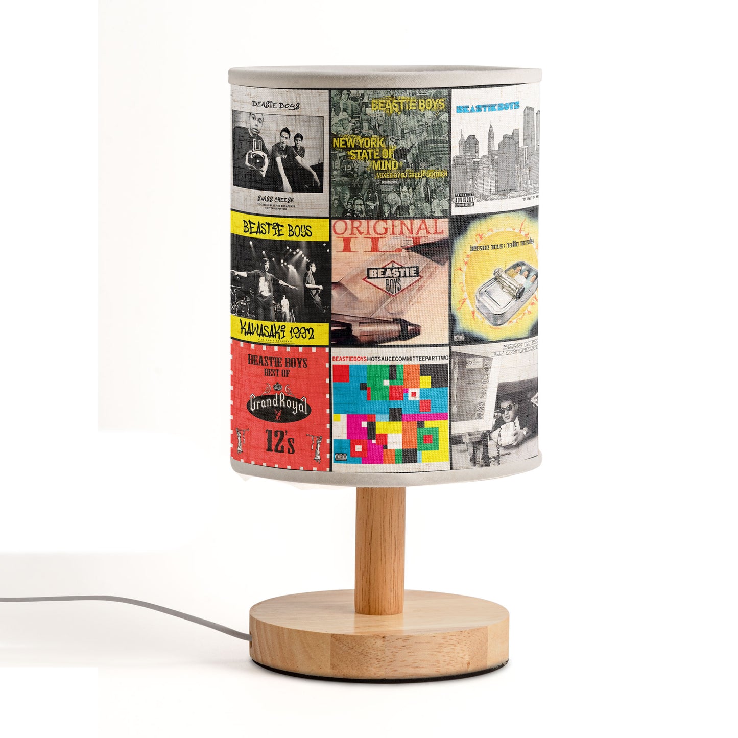 🎧 Beastie Boys Album Art Decorative Fabric Lamp