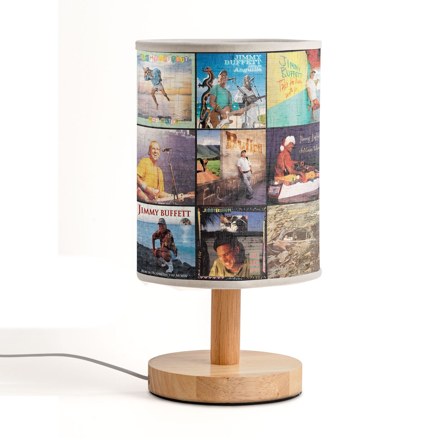 Jimmy Buffett Album Art Decorative Fabric Lamp