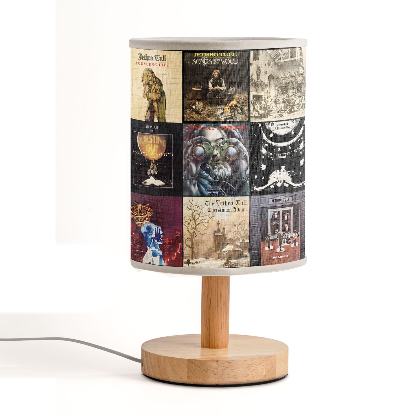 Jethro Tull Album Art Lamp – Classic Rock Music Decor
