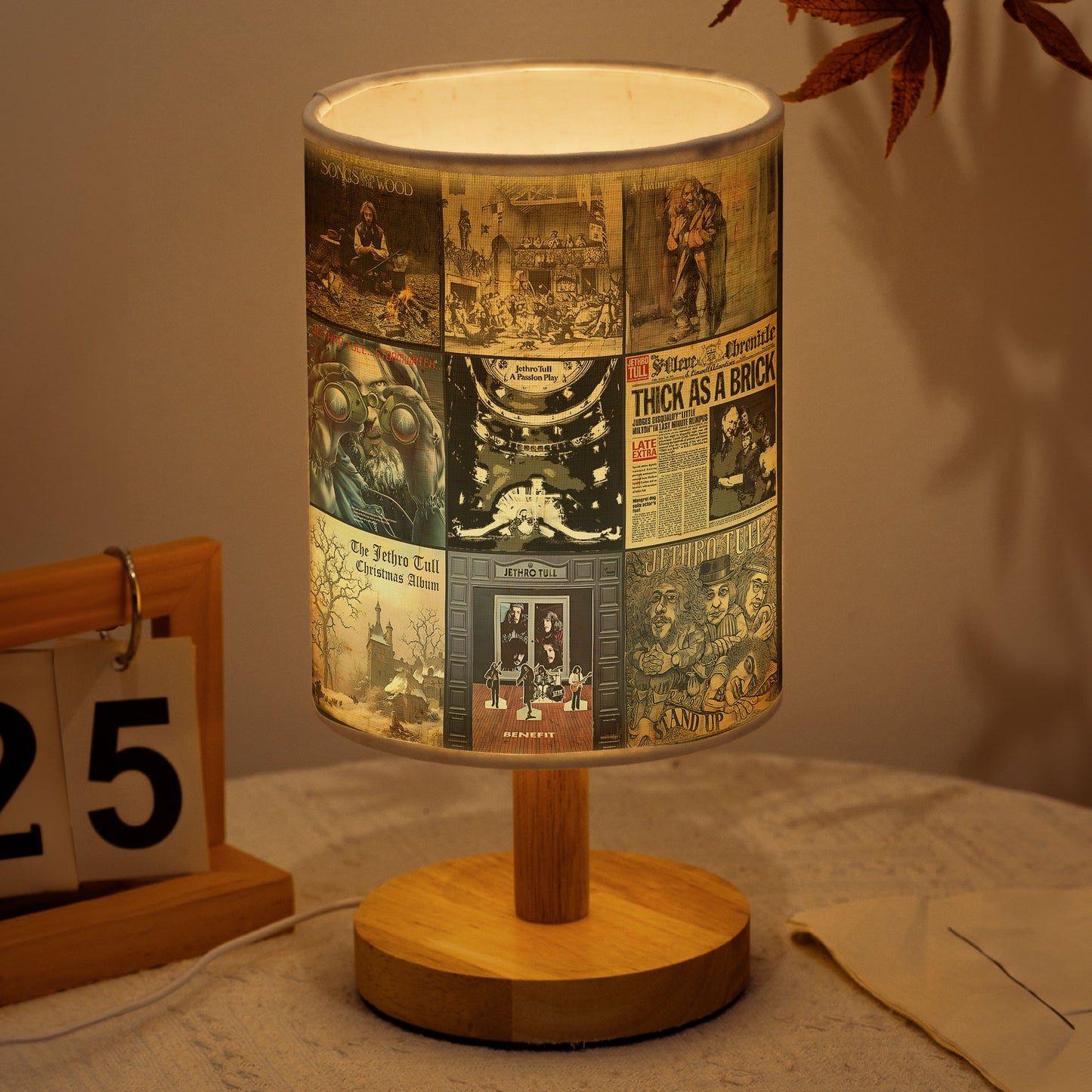Jethro Tull Album Art Lamp – Classic Rock Music Decor