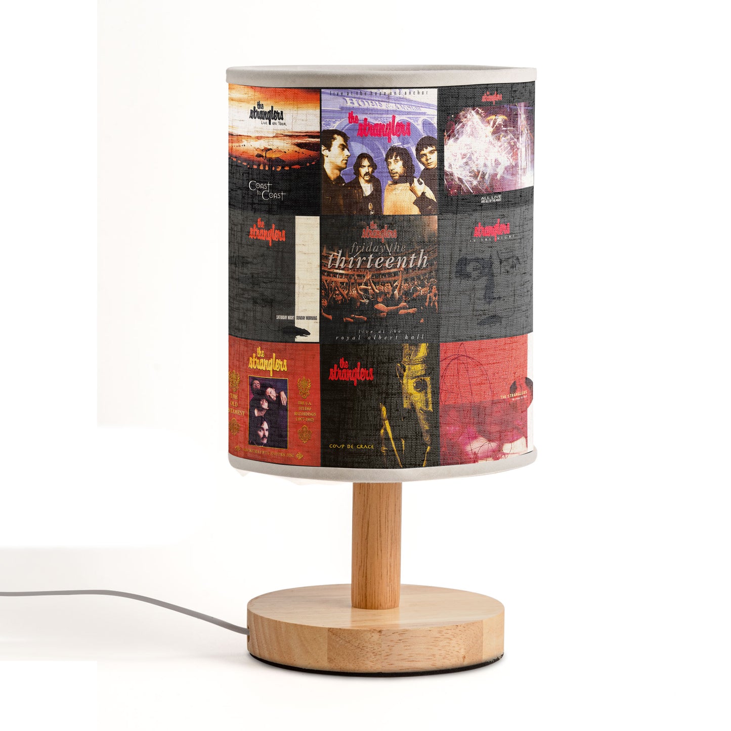 “The Stranglers” Fabric Lamp – A Light of Musical Memories