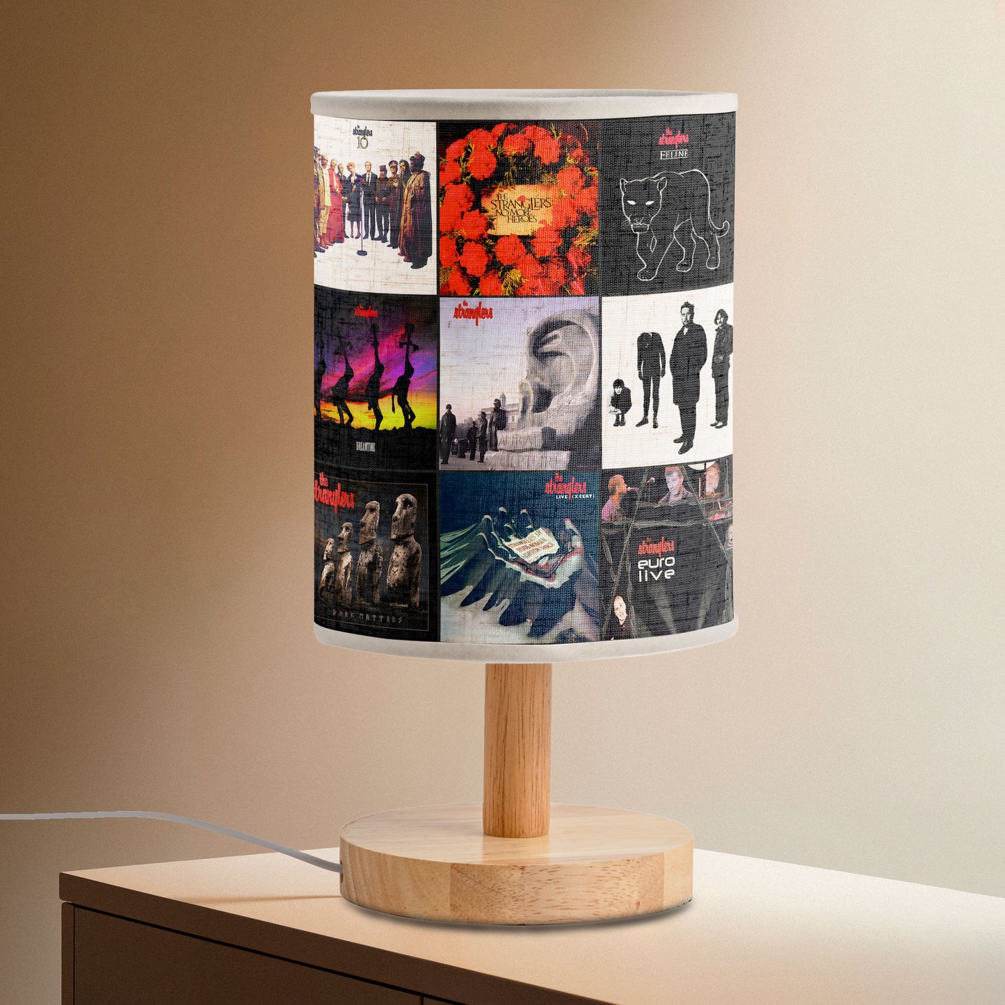 “The Stranglers” Fabric Lamp – A Light of Musical Memories