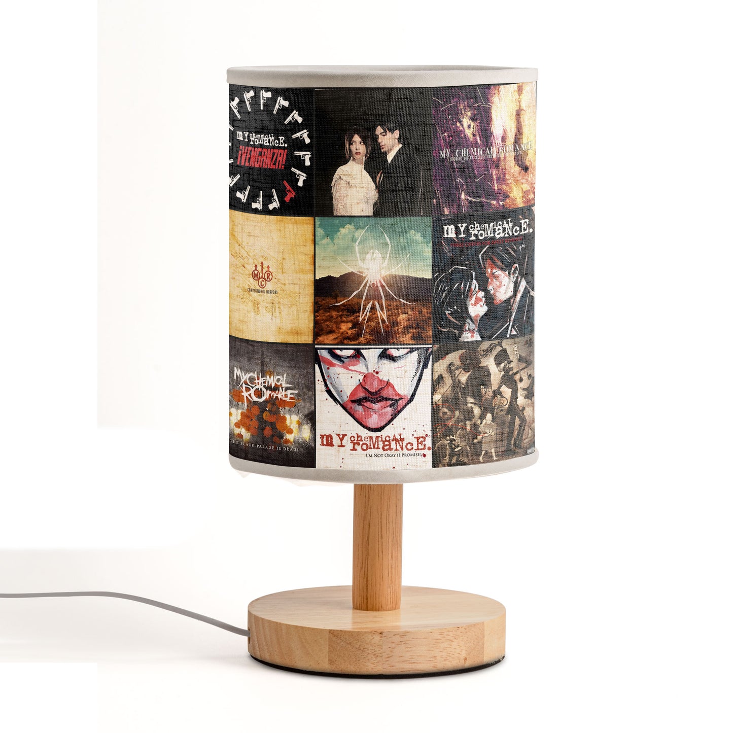 My Chemical Romance Album Art Lamp – Emo Rock Band Home Decor Night Light