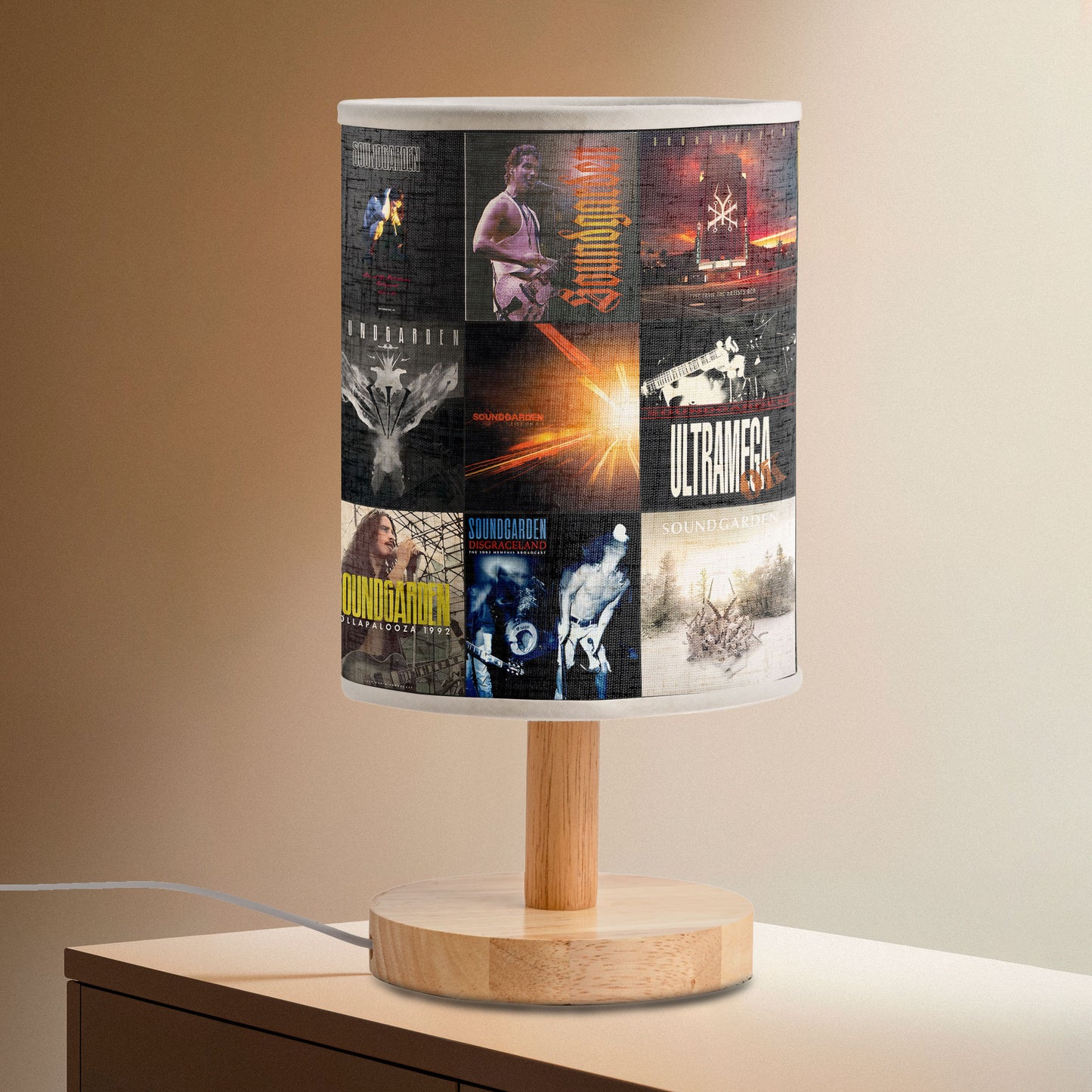 Soundgarden Albums Lamp – Echoes of Grunge Glory
