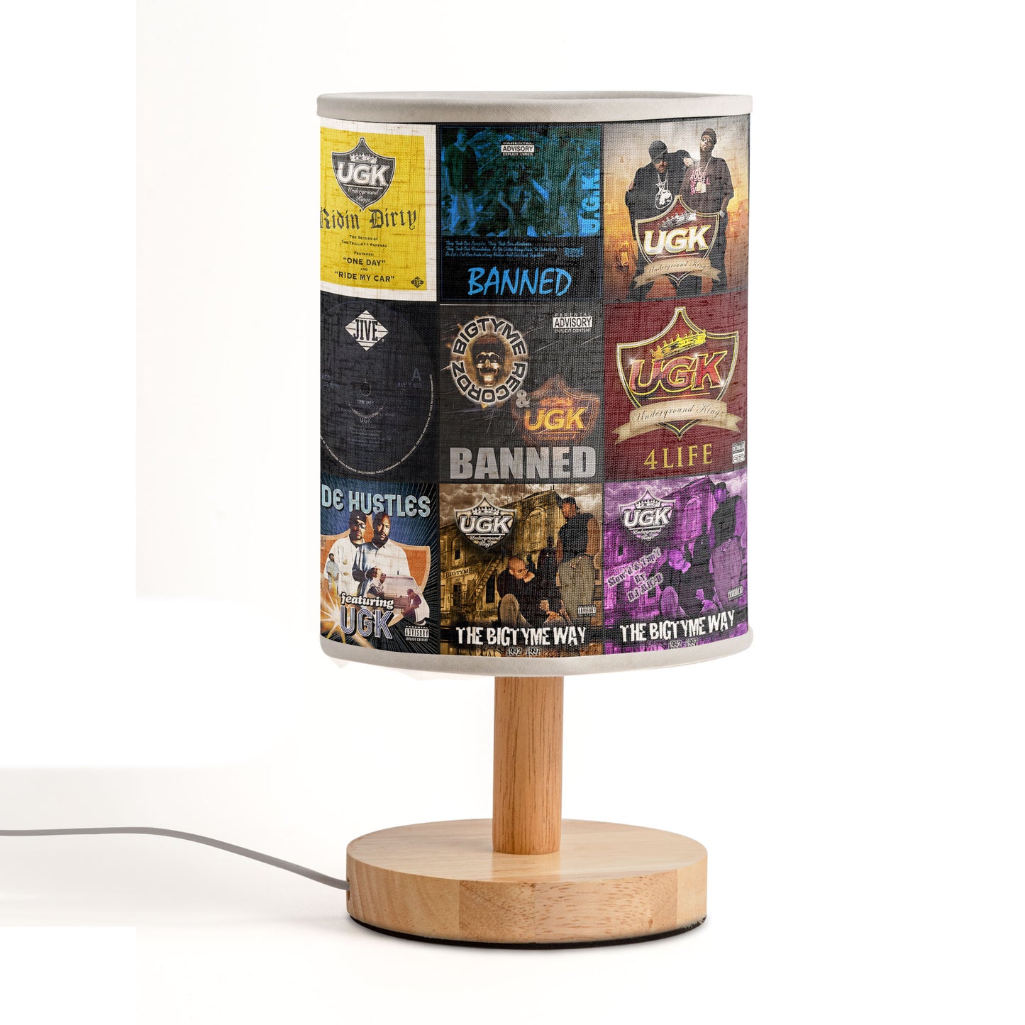 UGK Album Collage Lamp – Southern Hip-Hop Legend Aesthetic Light
