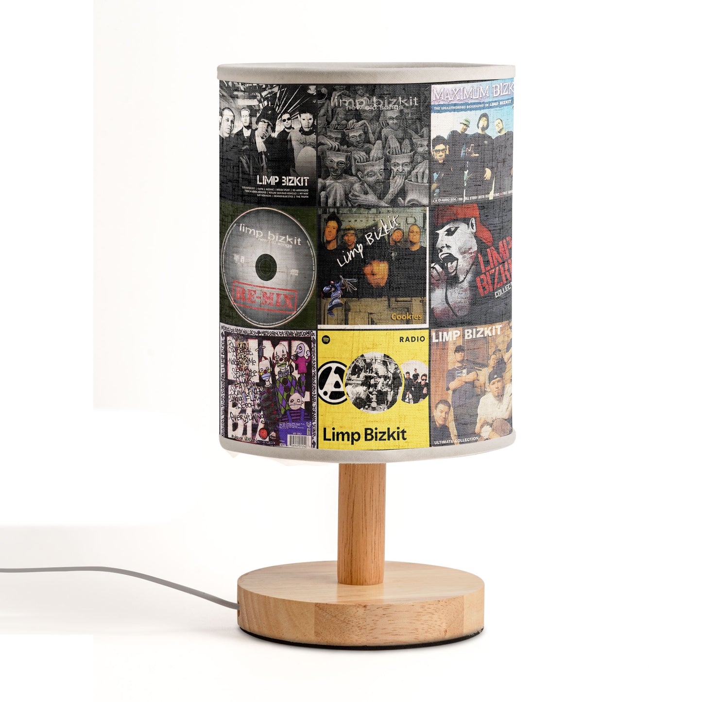 Limp Bizkit Fabric Lamp – 2000s Rock Energy
