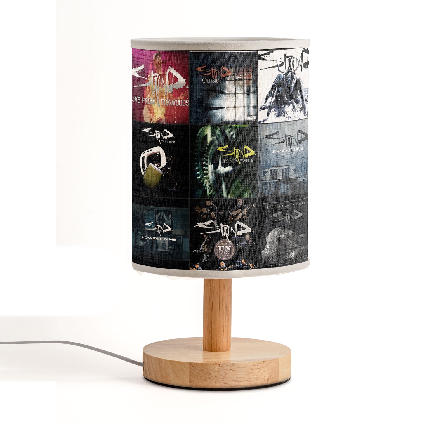 Staind Fabric Lamp – Emotional Rock Reflections