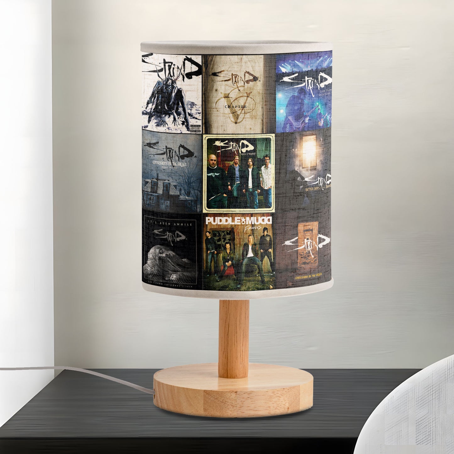 Staind Fabric Lamp – Emotional Rock Reflections