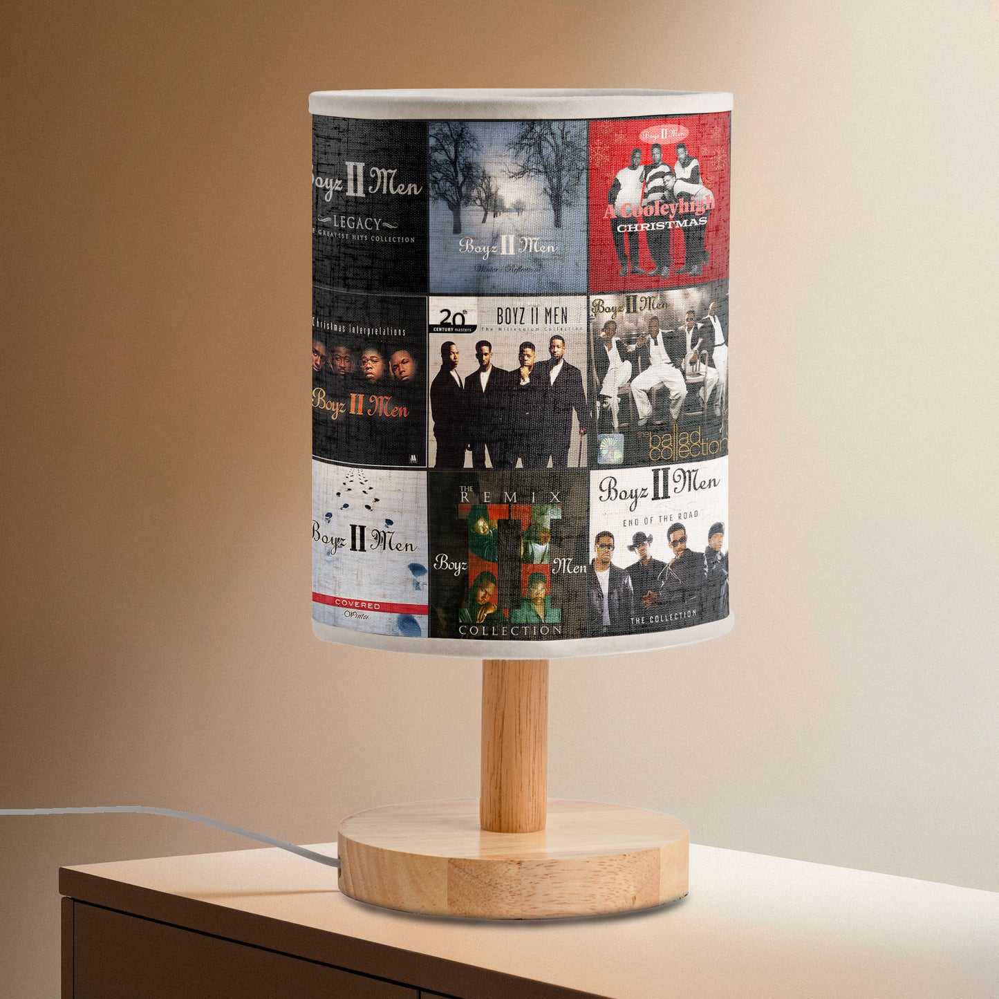 Boyz II Men Albums Lamp – Soulful Harmony in Every Glow 🎶