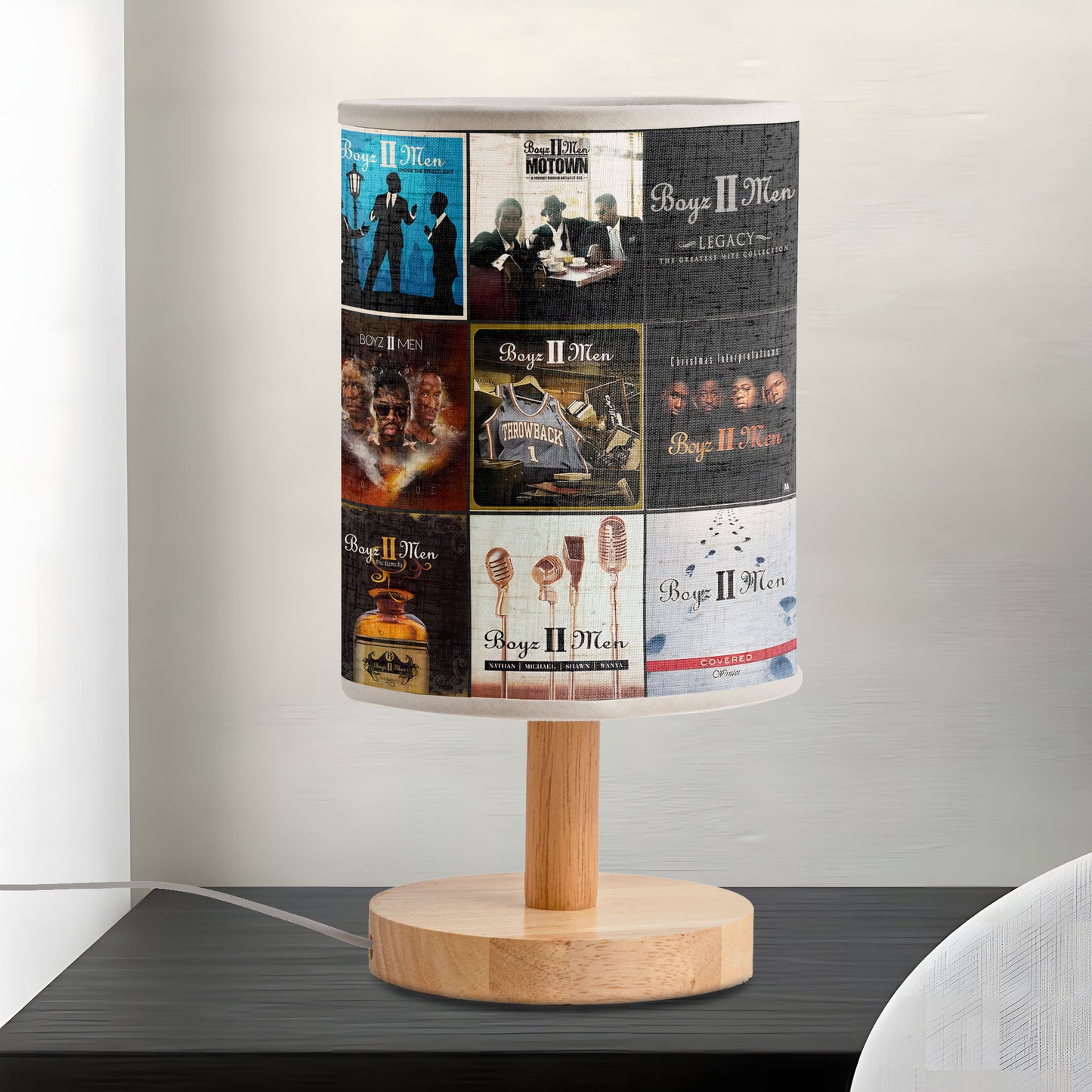 Boyz II Men Albums Lamp – Soulful Harmony in Every Glow 🎶