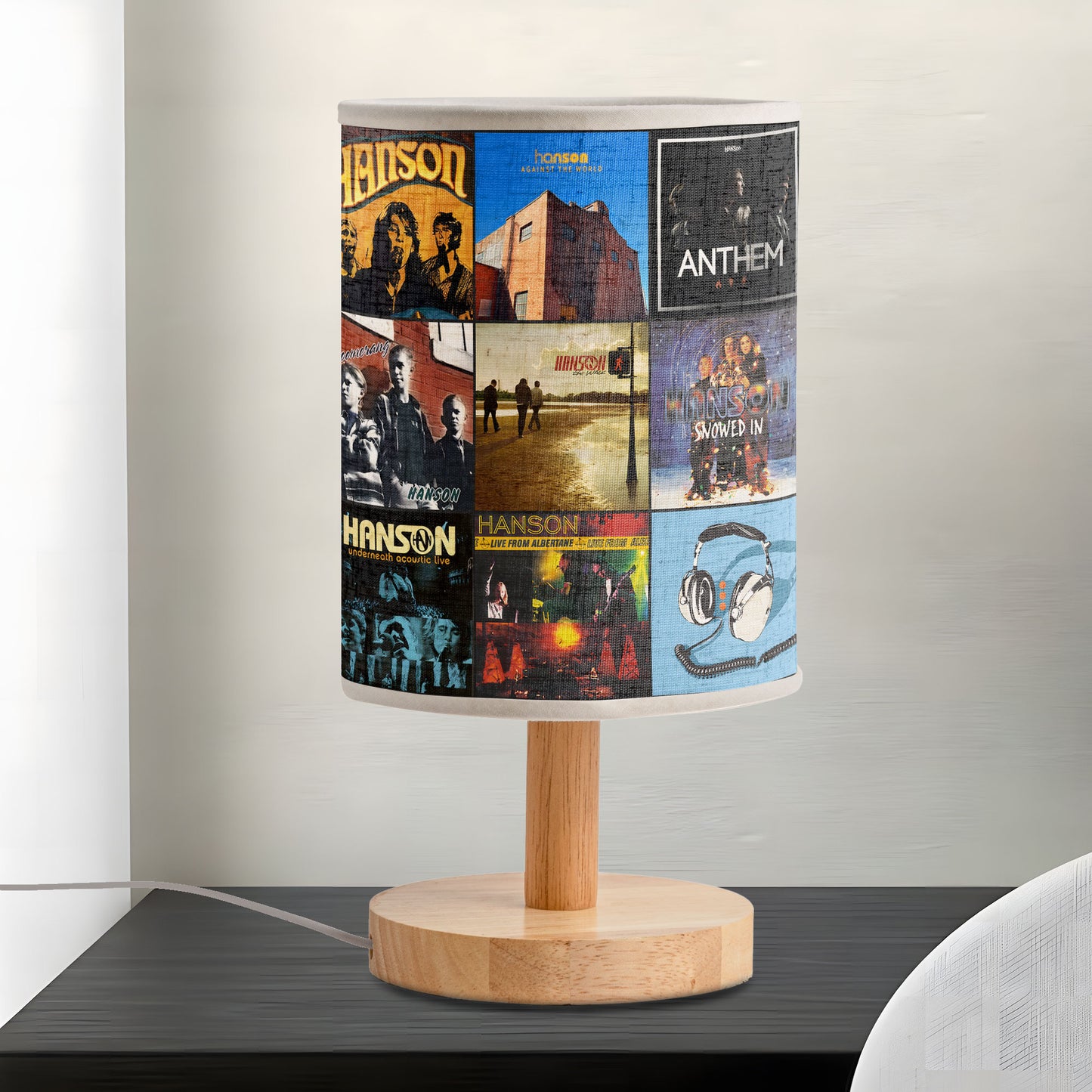 Hanson Album Cover Table Lamp – Retro Music Decor for Fans
