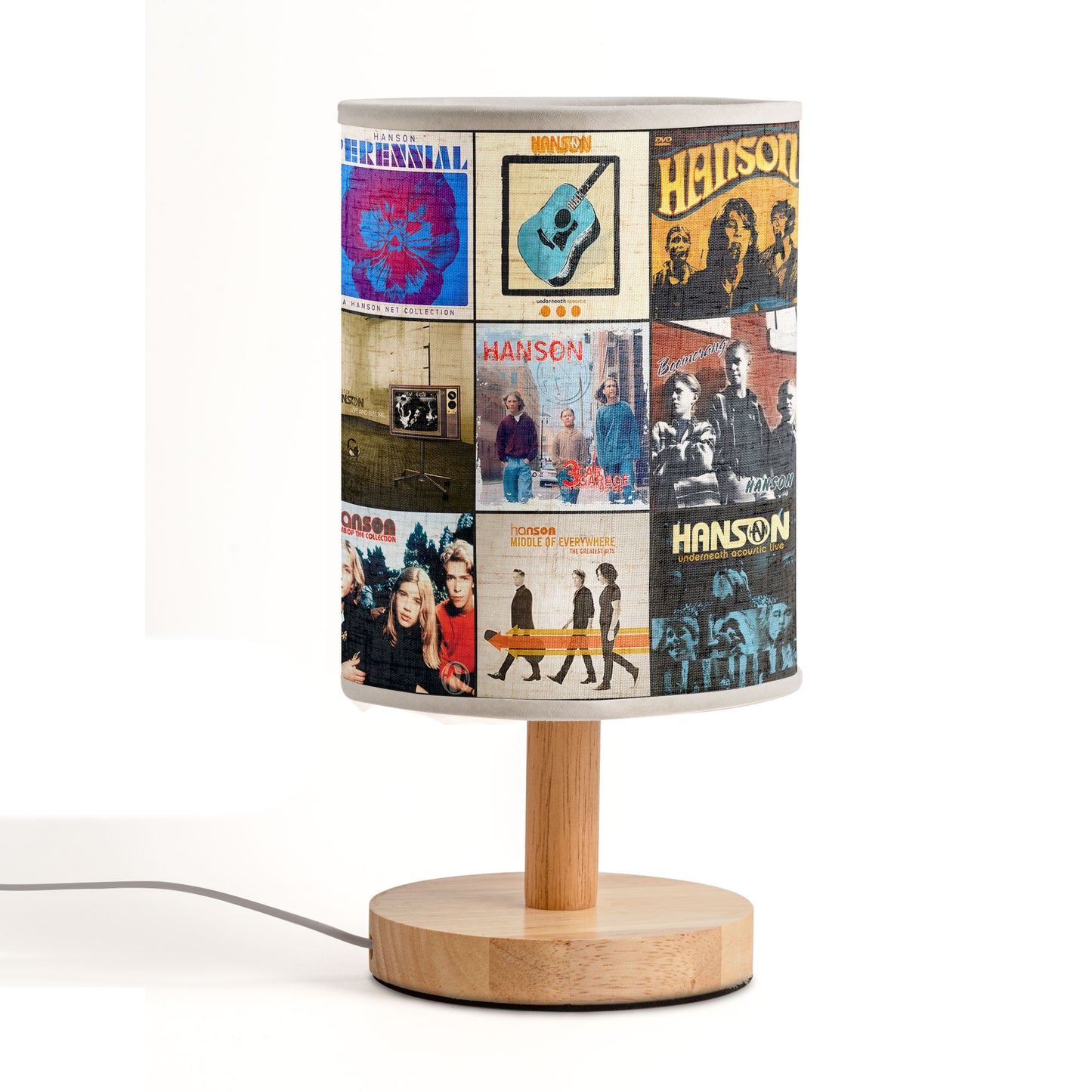 Hanson Album Cover Table Lamp – Retro Music Decor for Fans