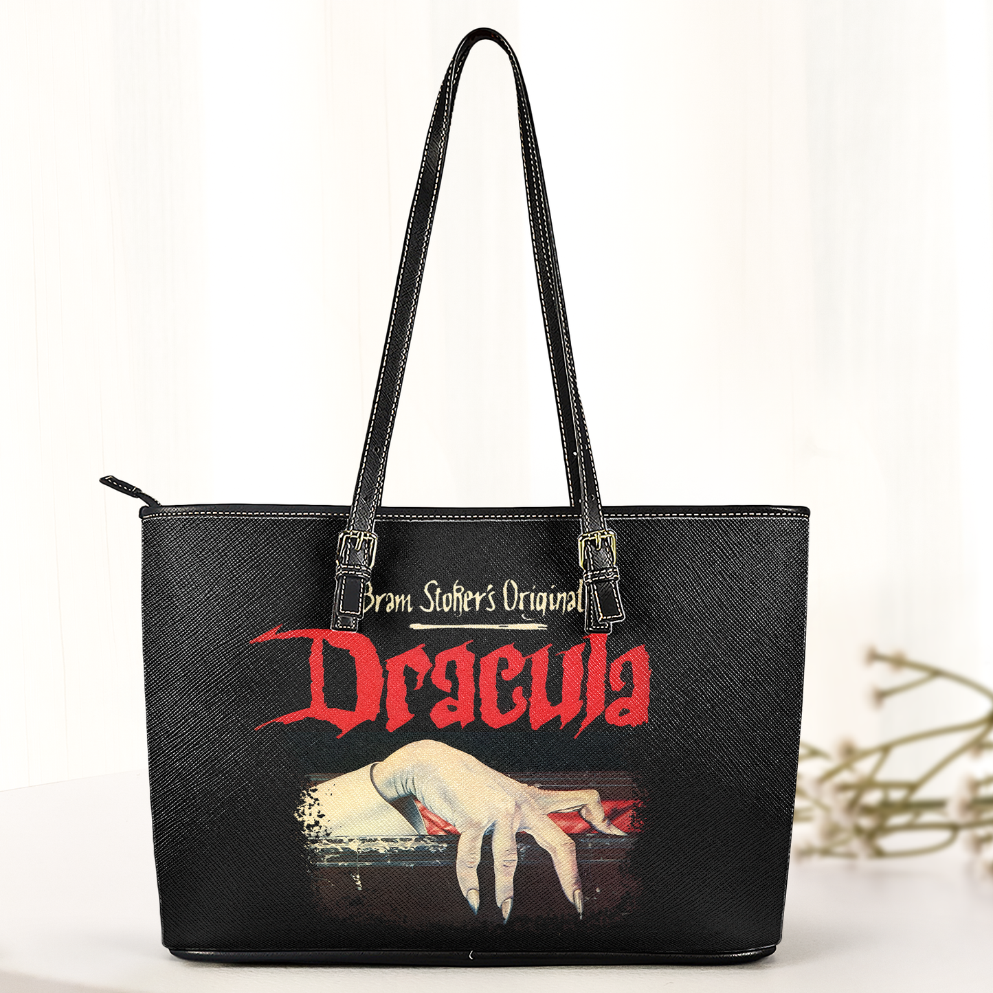 Dracula’s Embrace – Bram Stoker Inspired Leather Handbag & Wallet Set