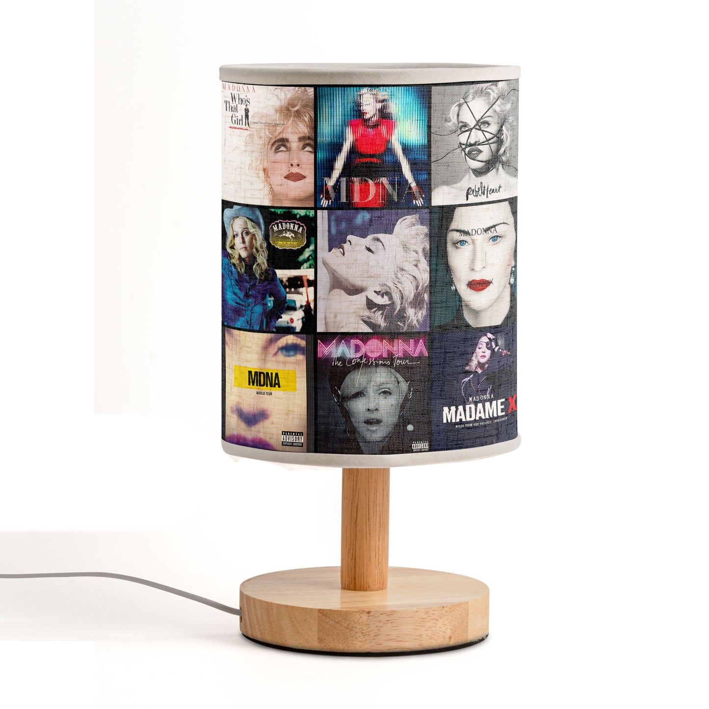 Ray of Light – Madonna Album Art Fabric Lamp