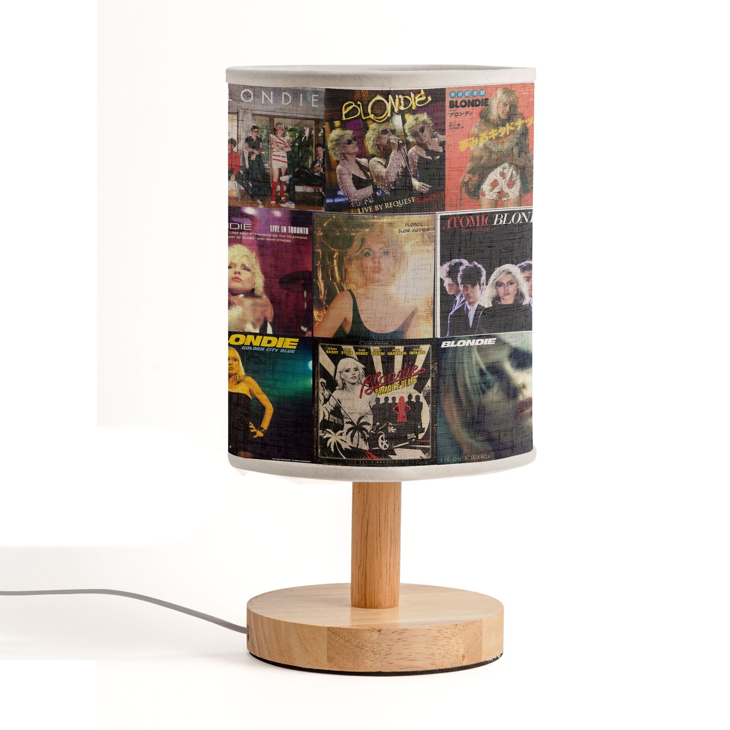 Blondie Albums Lamp – New Wave Rock Icon Table Light