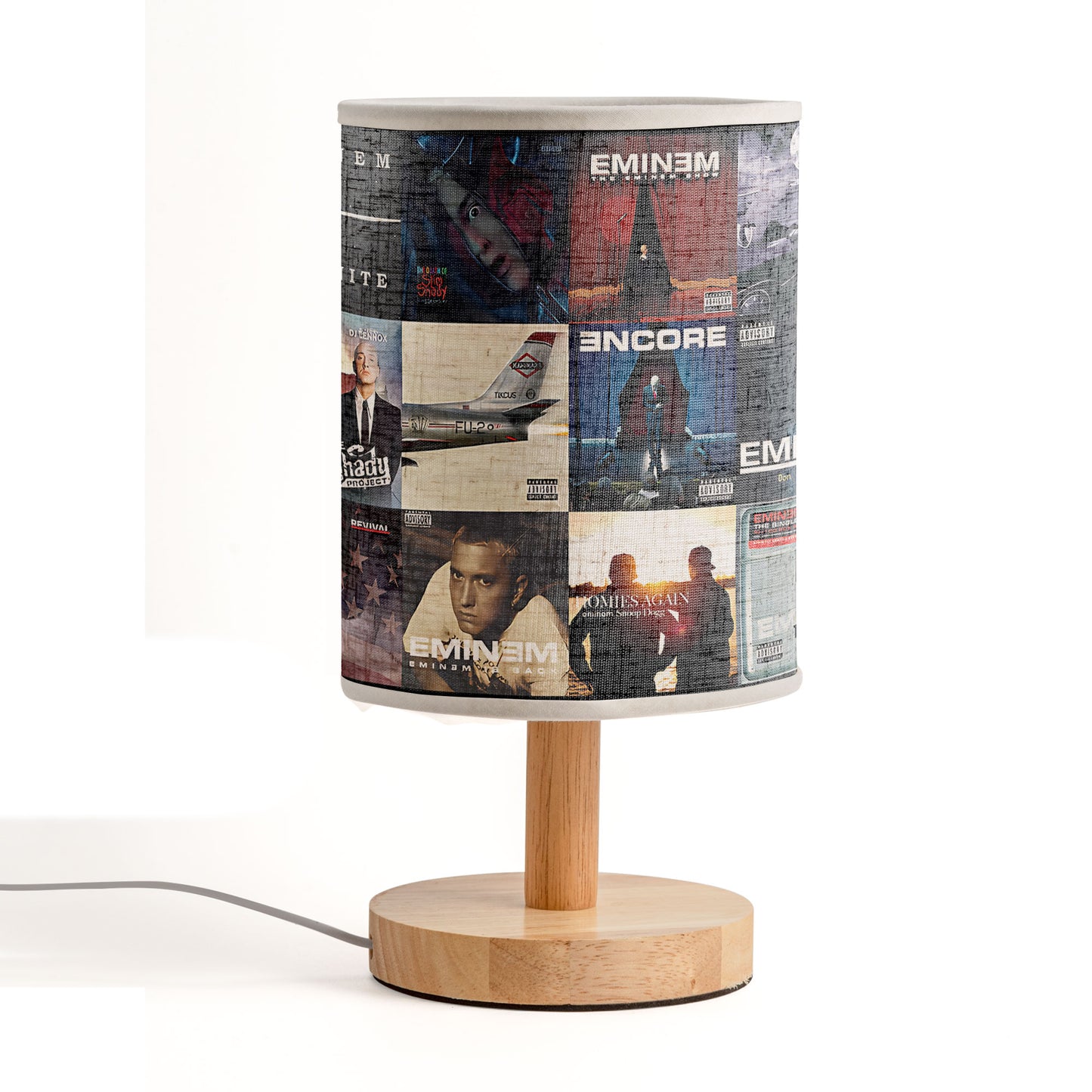 Eminem Album Fabric Lamp – Relive the Legacy of Slim Shady
