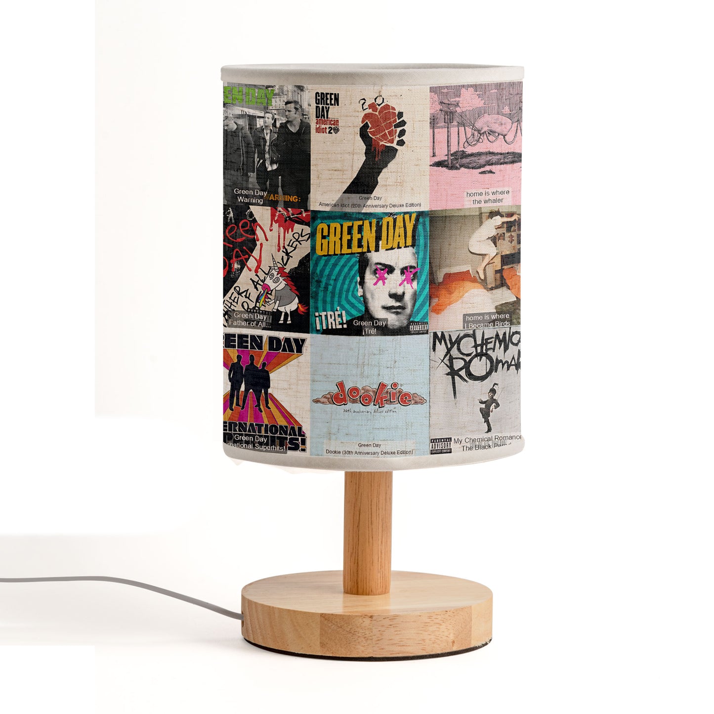 Green Day Album Lamp – Punk Rock Energy in Every Glow