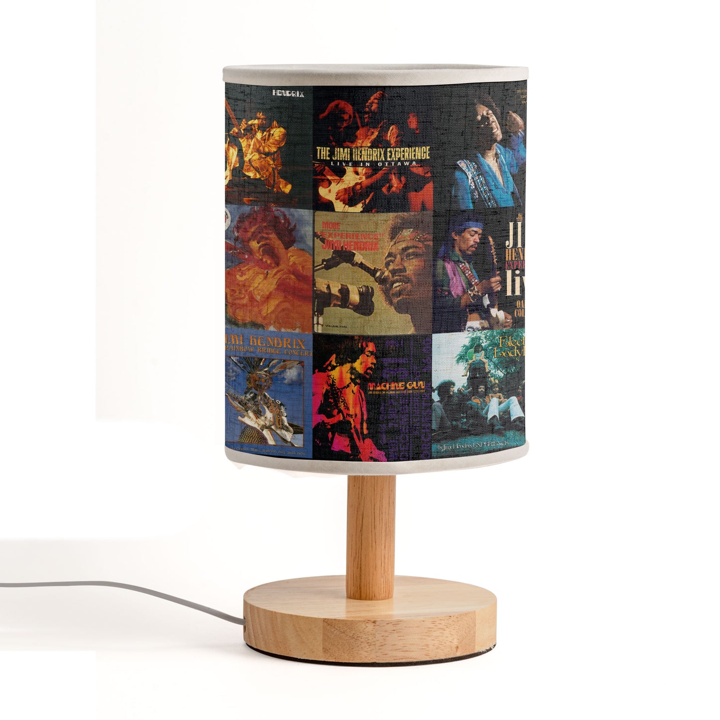 Jimi Hendrix Albums Lamp – Light Up the Legend of Electric Soul