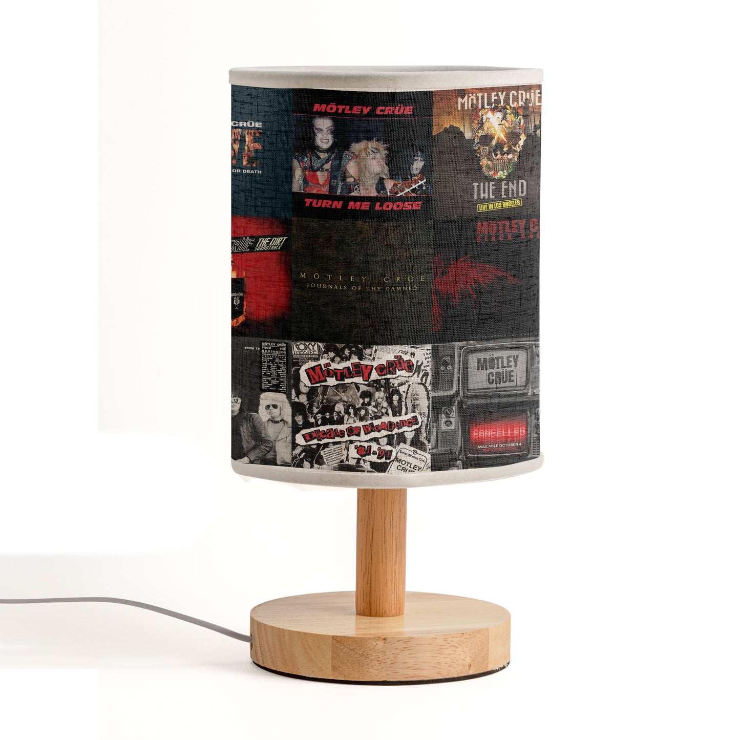 Mötley Crüe Albums Lamp – Relive the Wild Spirit of the Sunset Strip