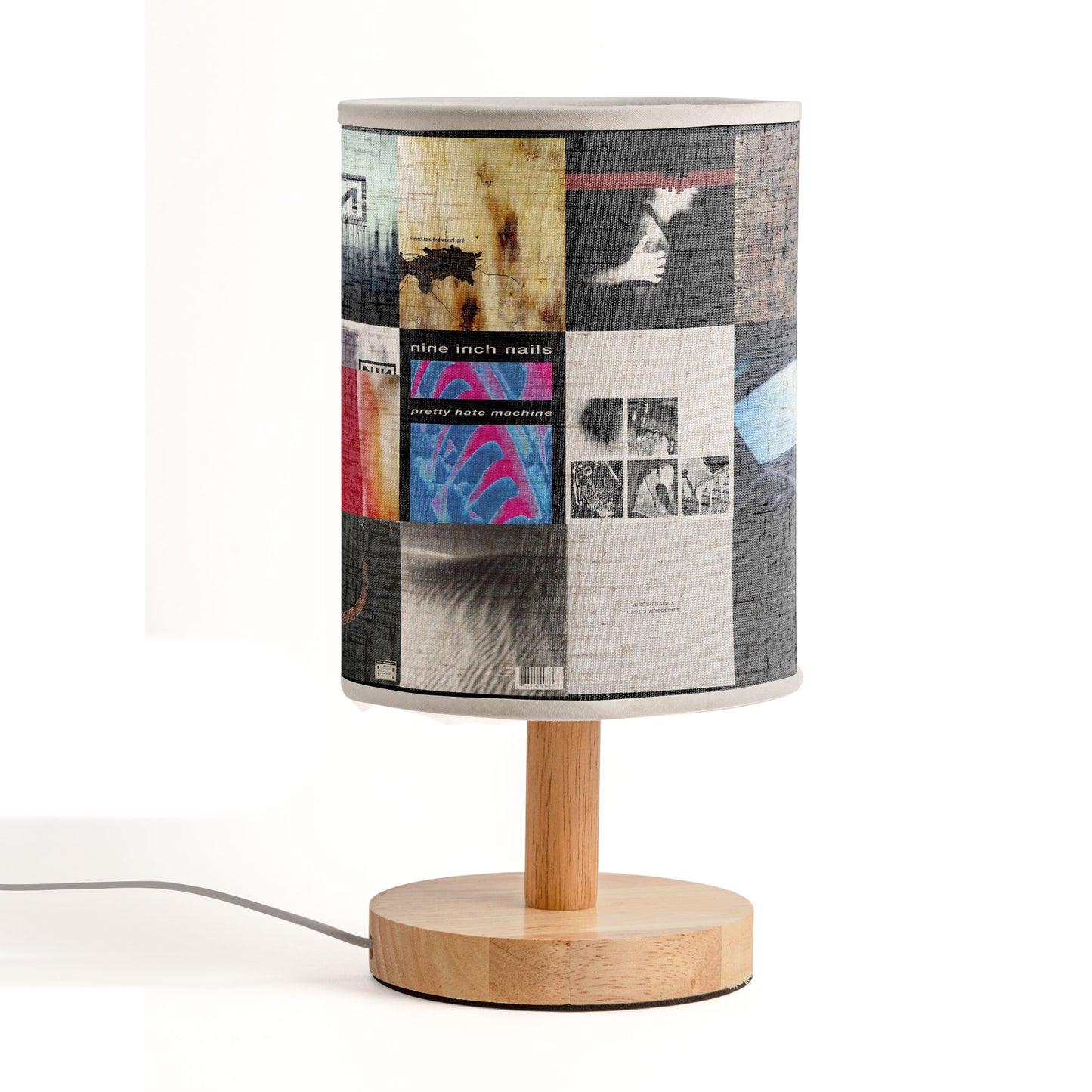 Nine Inch Nails Album Fabric Lamp – Light Up the Darkness