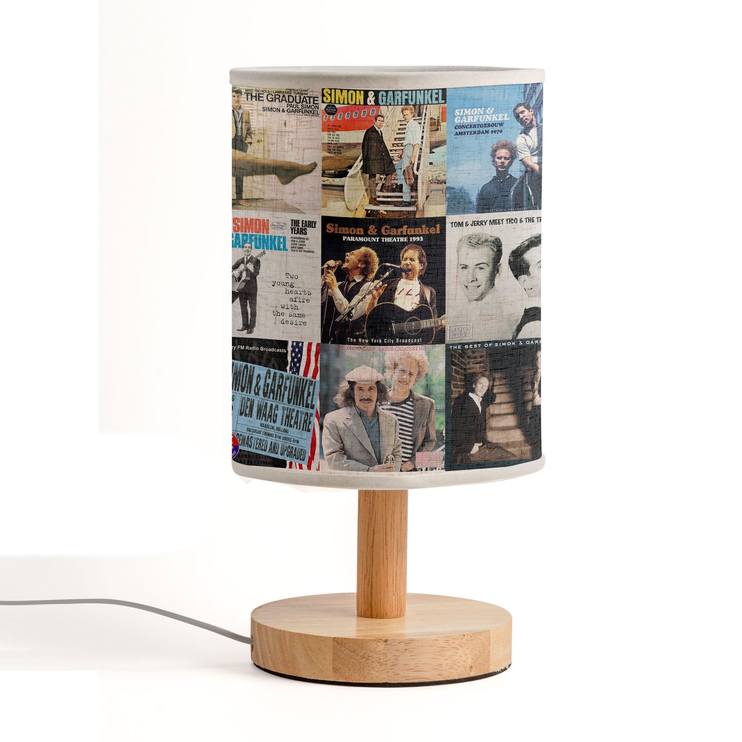 Simon & Garfunkel Albums Lamp – A Light of Harmony and Nostalgia