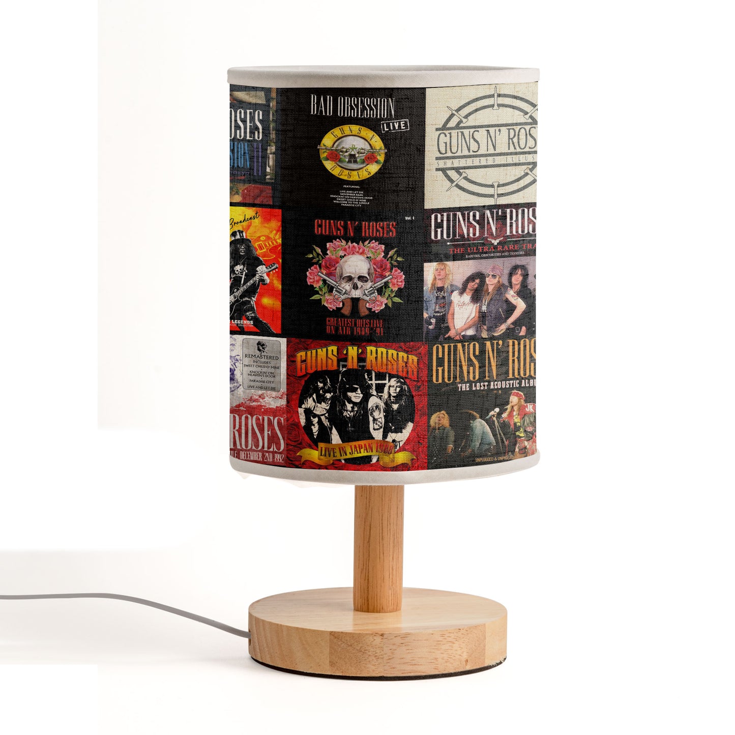 Guns N’ Roses Album Cover Lamp – Rock Band Music Table Light