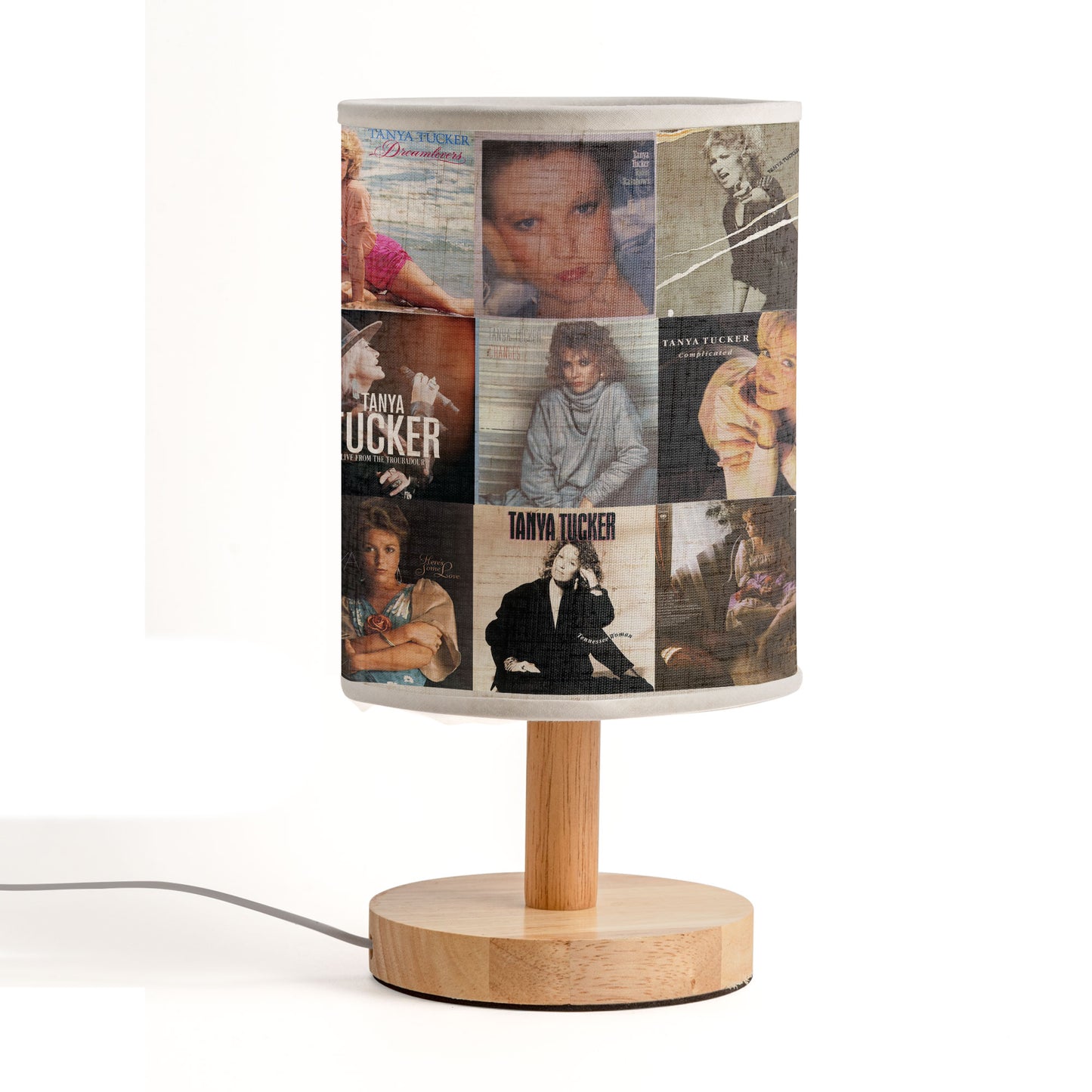 Country Queen Glow – Tanya Tucker Albums Fabric Lamp 🤠