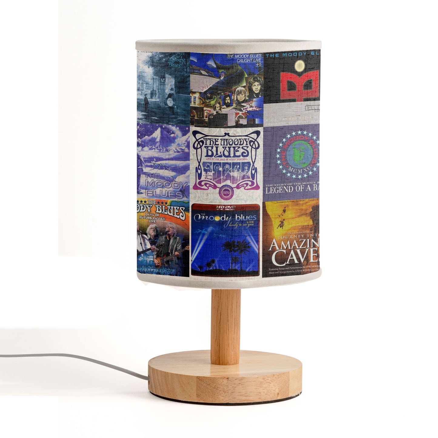 Timeless Sound & Light – The Moody Blues Albums Lamp 🌌🎶