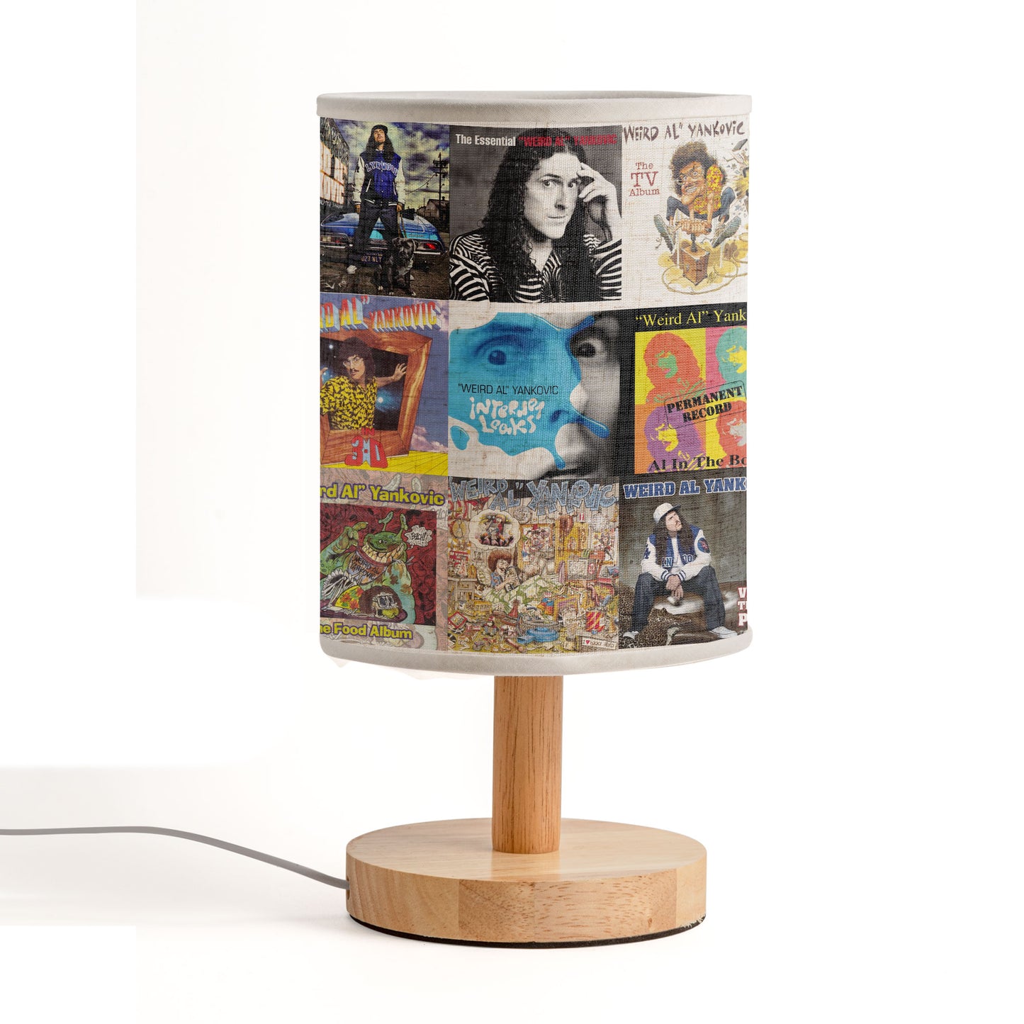 Weird Al Yankovic Albums Lamp – Light Up with Laughter and Parody