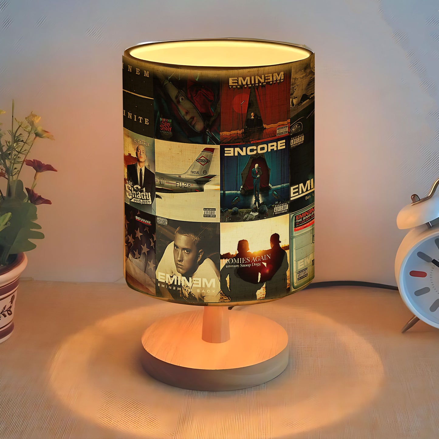 Eminem Album Fabric Lamp – Relive the Legacy of Slim Shady
