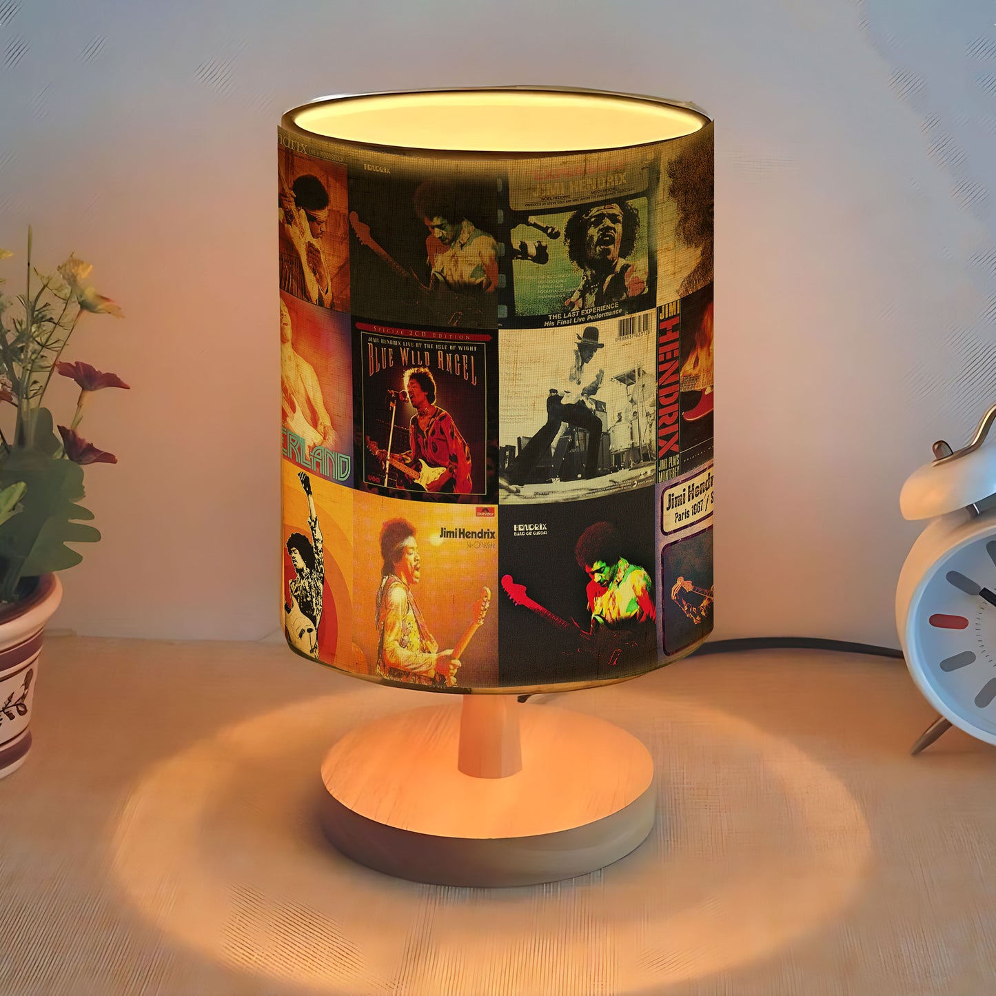 Jimi Hendrix Albums Lamp – Light Up the Legend of Electric Soul