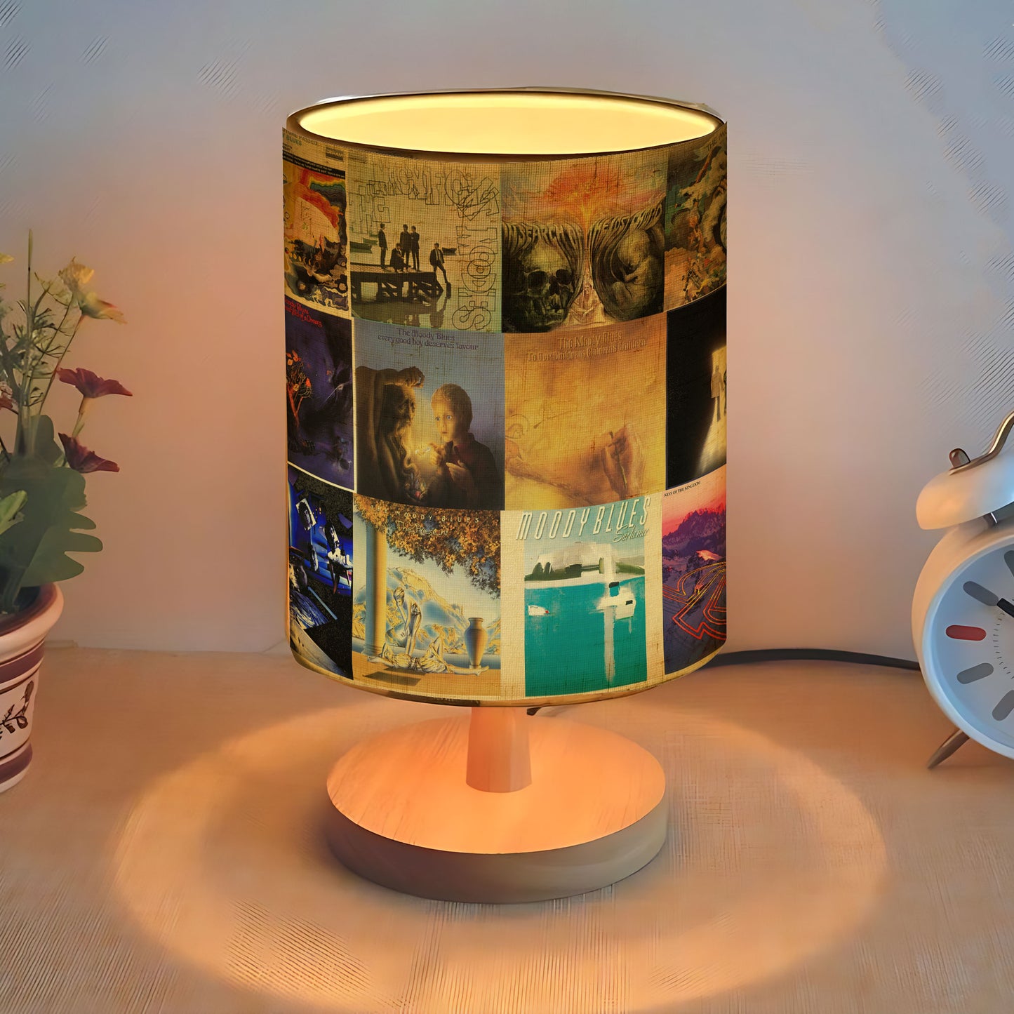 Timeless Sound & Light – The Moody Blues Albums Lamp 🌌🎶