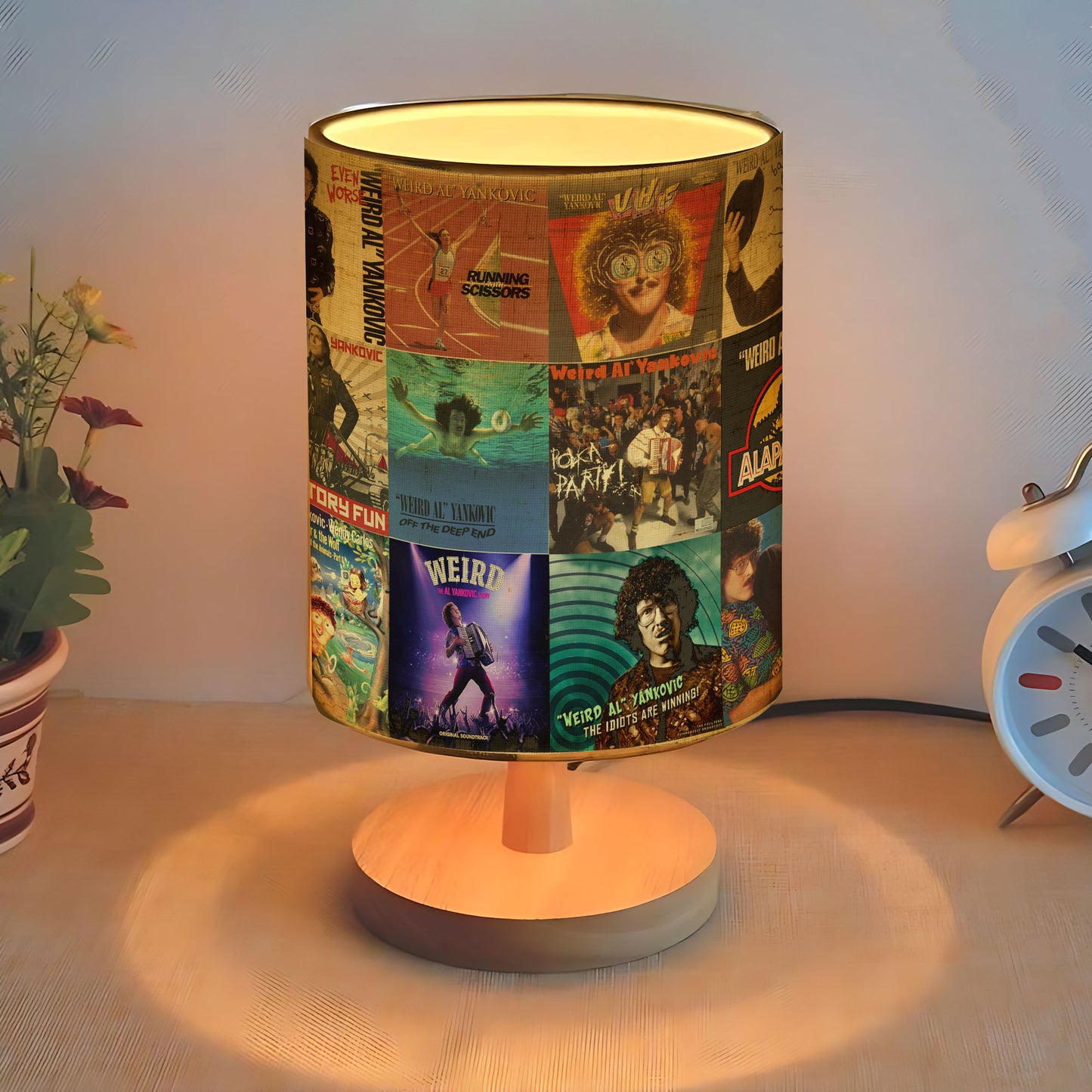 Weird Al Yankovic Albums Lamp – Light Up with Laughter and Parody