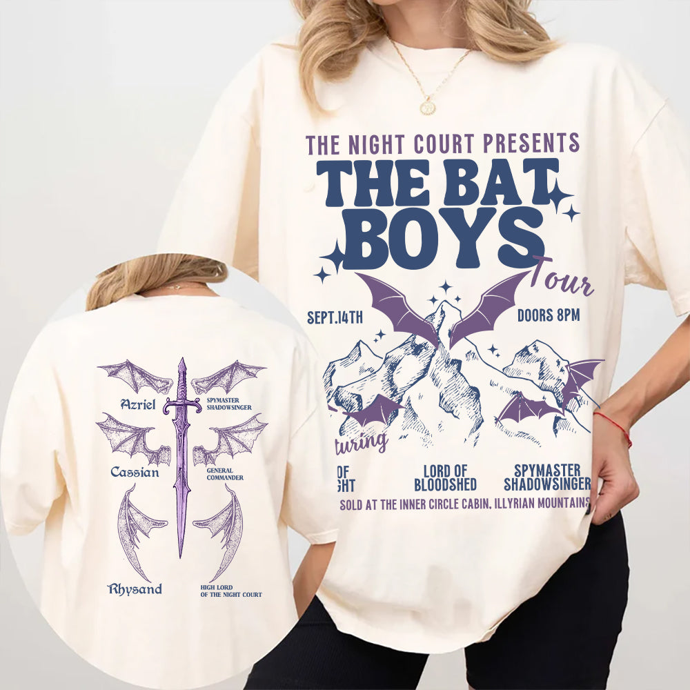 The Bat Boys Tour Tee - ACOTAR Shirt
