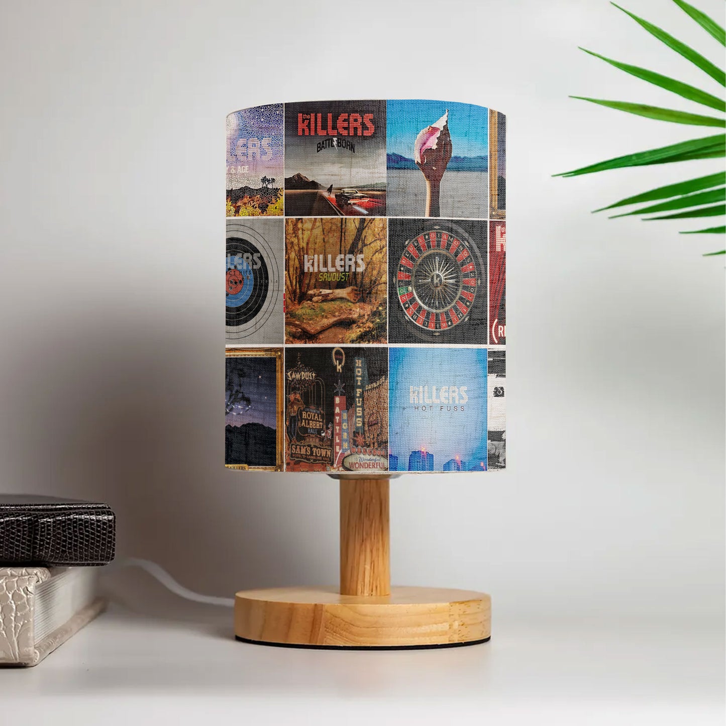 The Killers Album Art Fabric Lamp – Indie Rock Glow